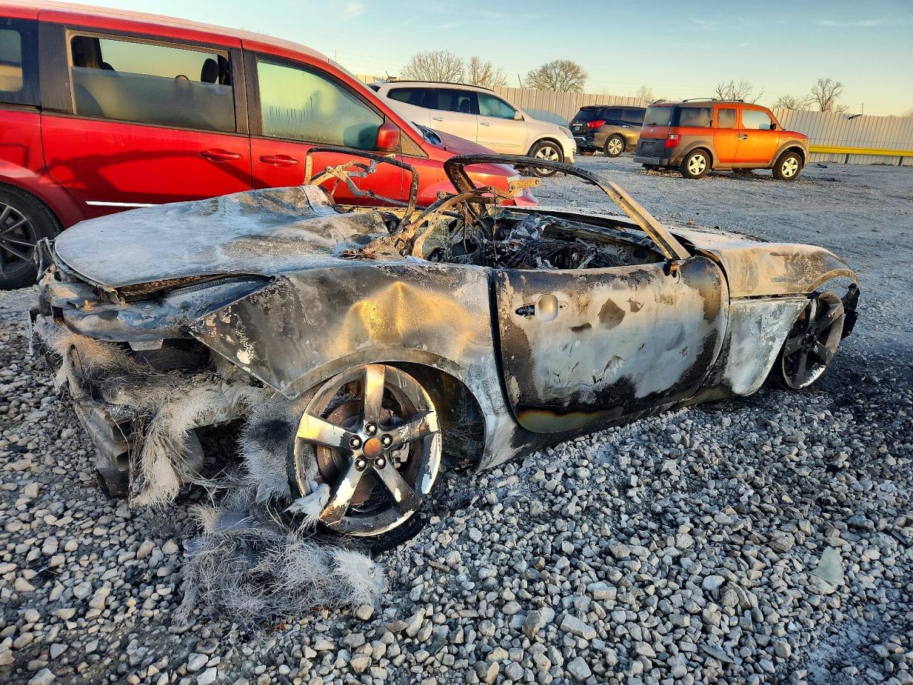 2007 Pontiac Solstice Burn vin: 1G2MB35B07Y106035