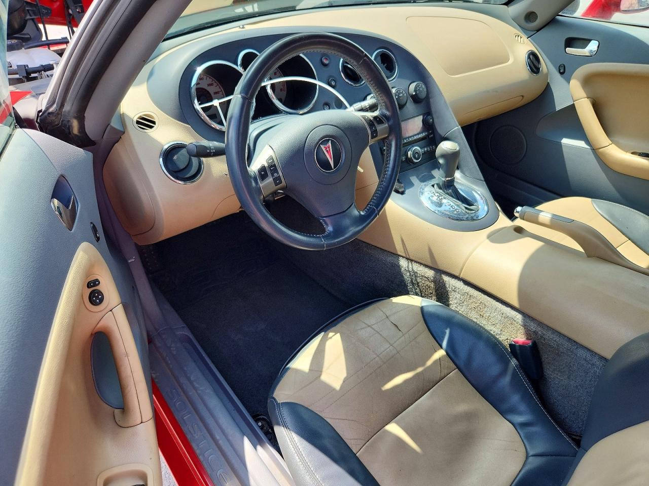 2007 Pontiac Solstice Red vin: 1G2MB35B07Y115625