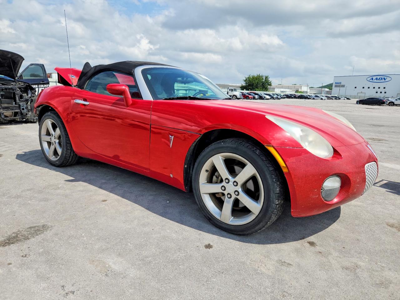 2007 Pontiac Solstice Red vin: 1G2MB35B07Y115625