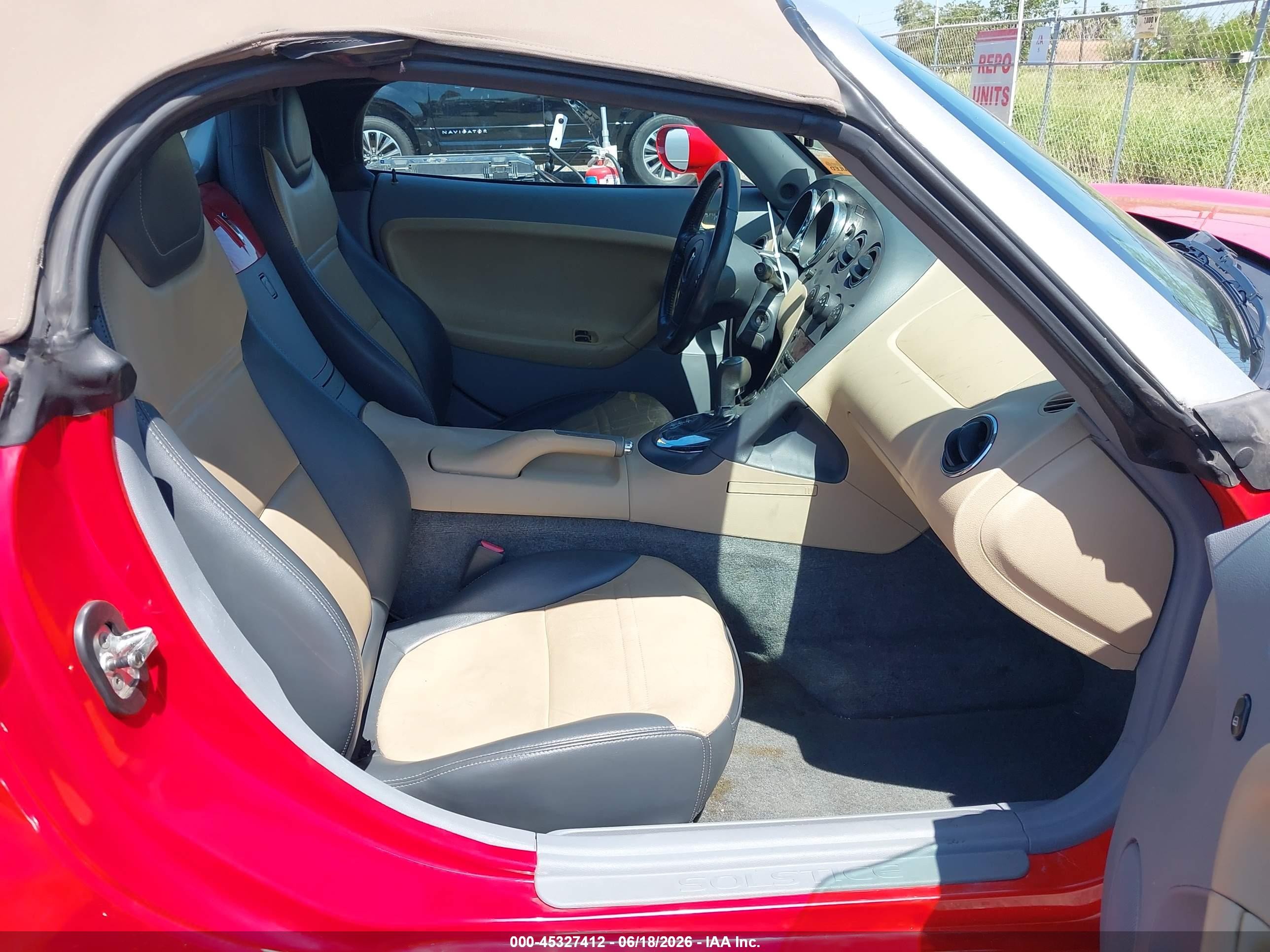 2007 Pontiac Solstice Красный vin: 1G2MB35B07Y128942