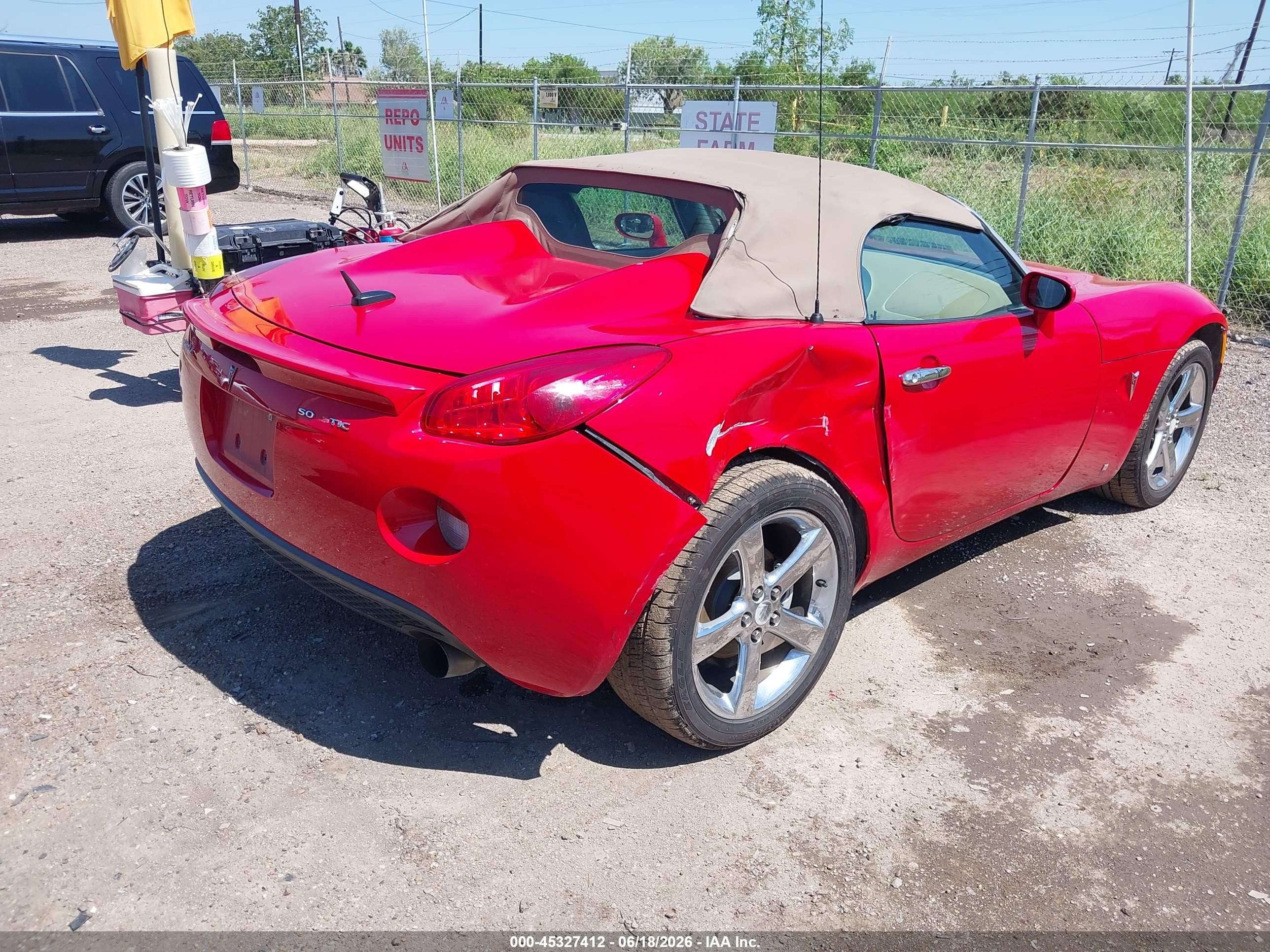 2007 Pontiac Solstice Красный vin: 1G2MB35B07Y128942