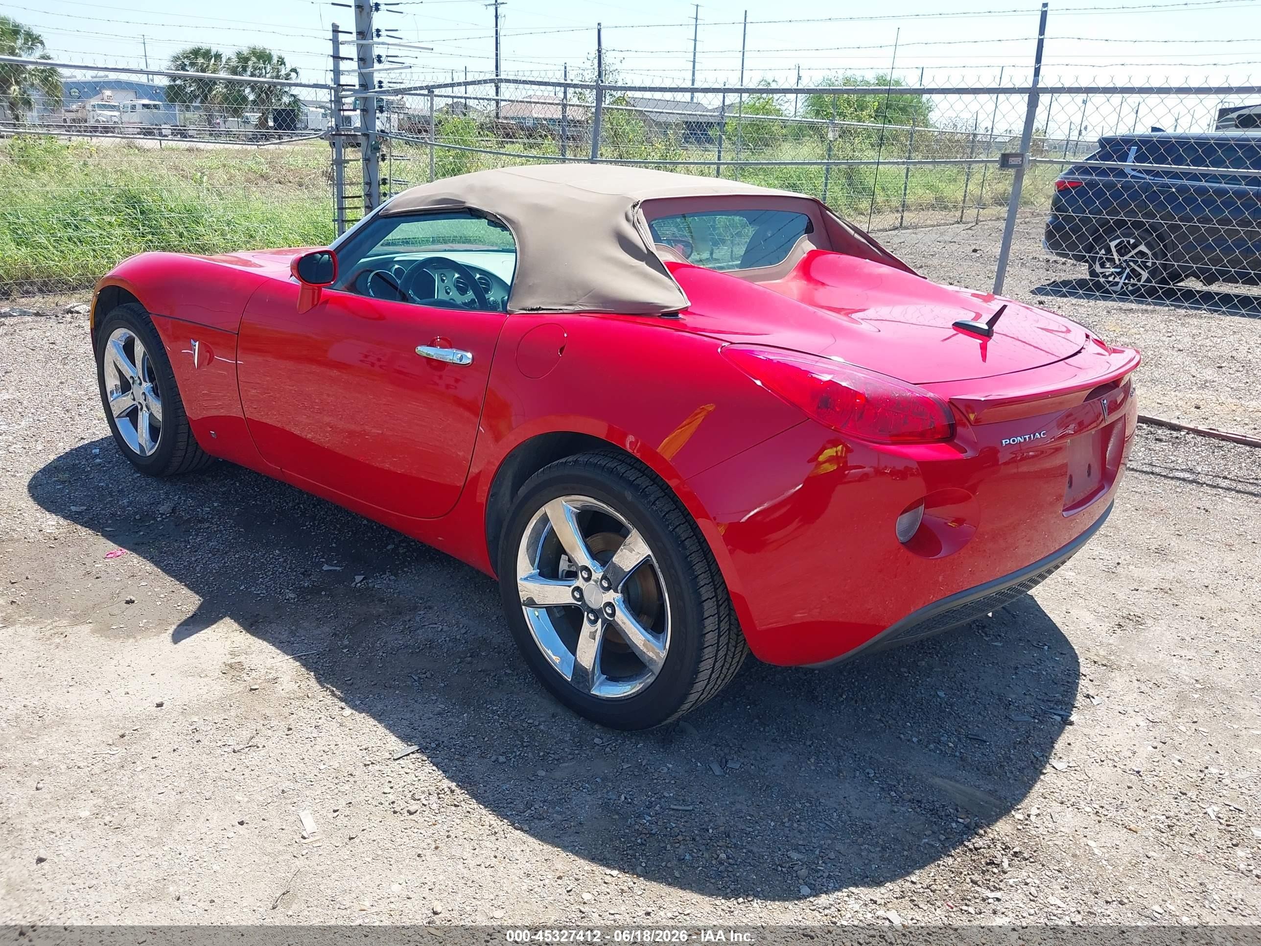 2007 Pontiac Solstice Красный vin: 1G2MB35B07Y128942