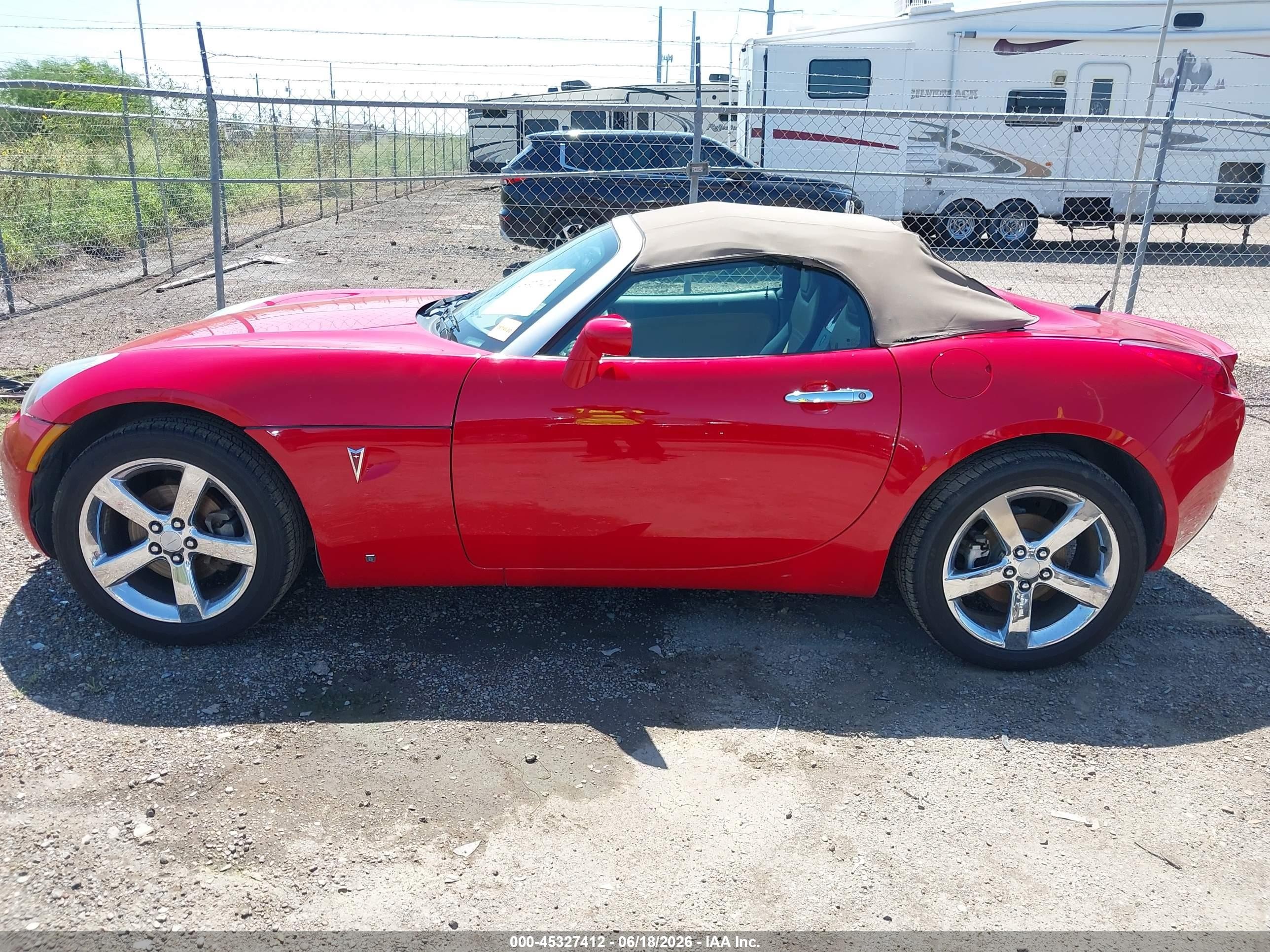2007 Pontiac Solstice Красный vin: 1G2MB35B07Y128942