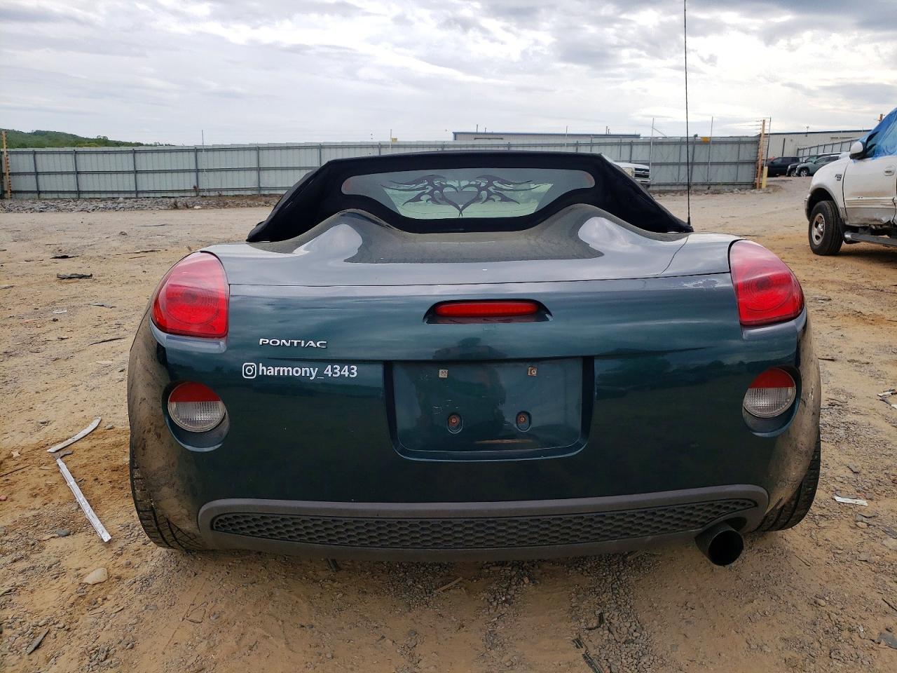 2006 Pontiac Solstice Зеленый vin: 1G2MB35B16Y117852