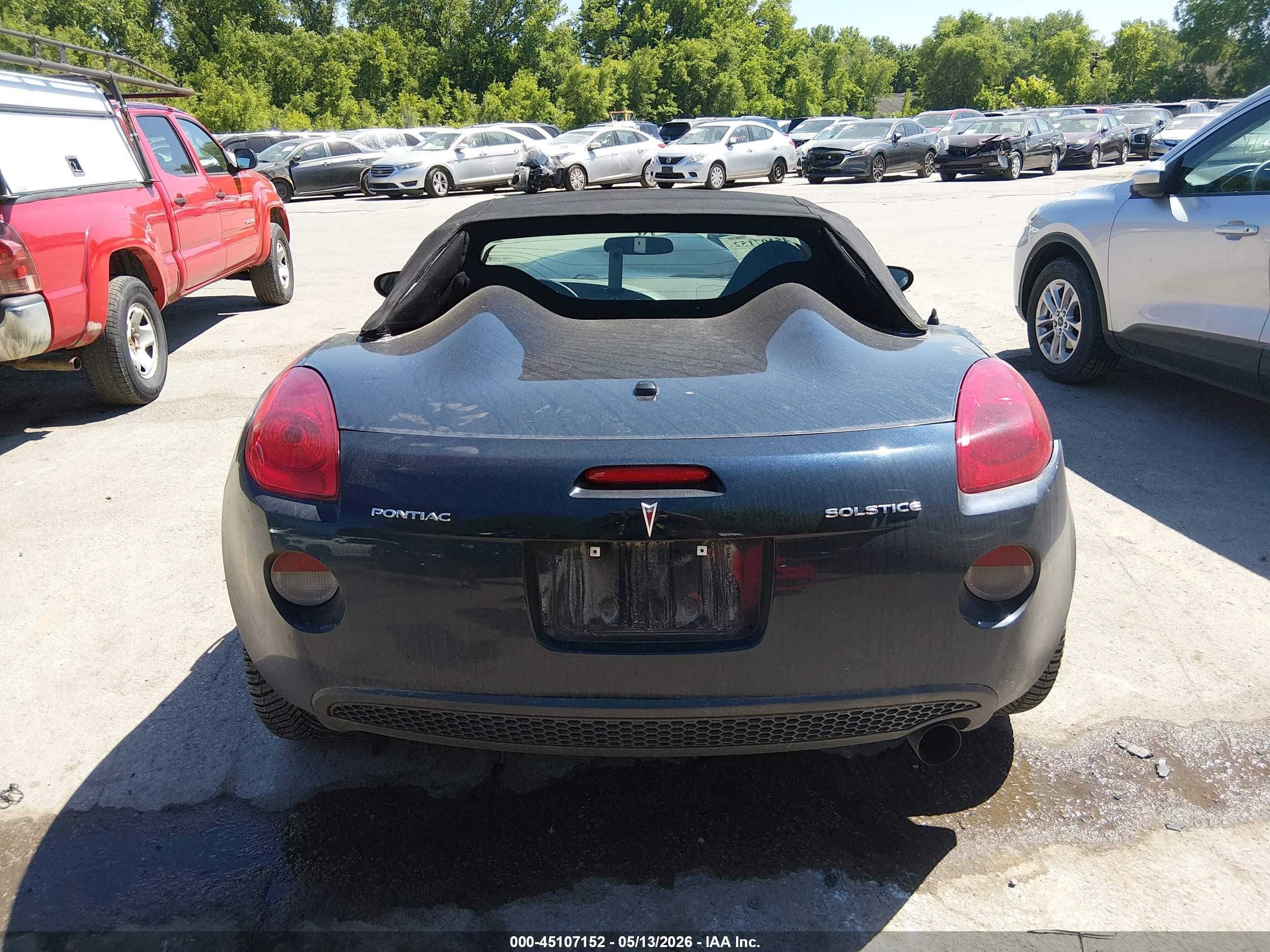 2007 Pontiac Solstice   Blue vin: 1G2MB35B17Y111549