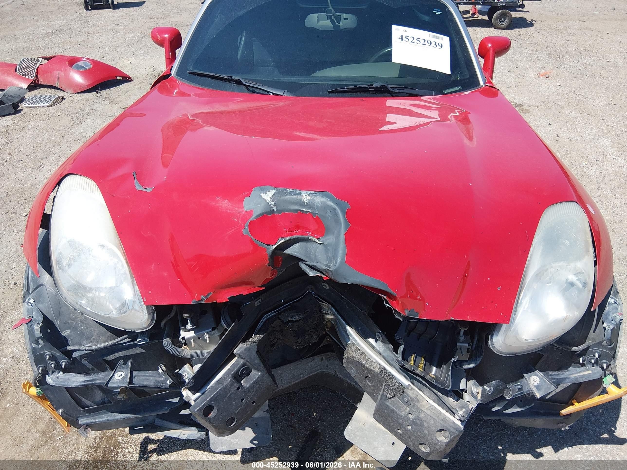 2007 Pontiac Solstice   Red vin: 1G2MB35B17Y114919