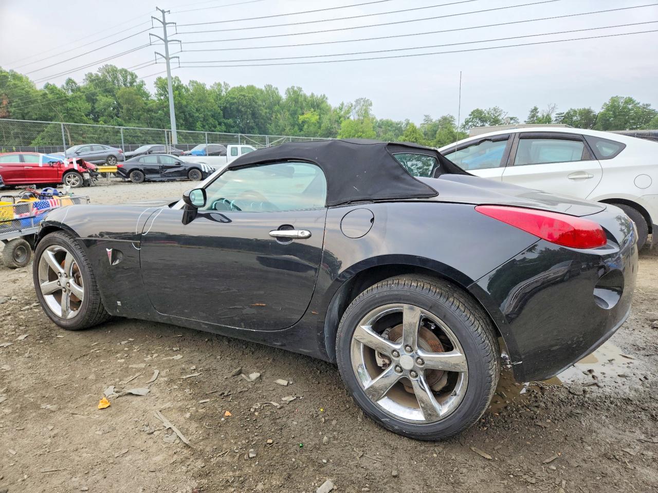 2007 Pontiac Solstice Black vin: 1G2MB35B27Y107266