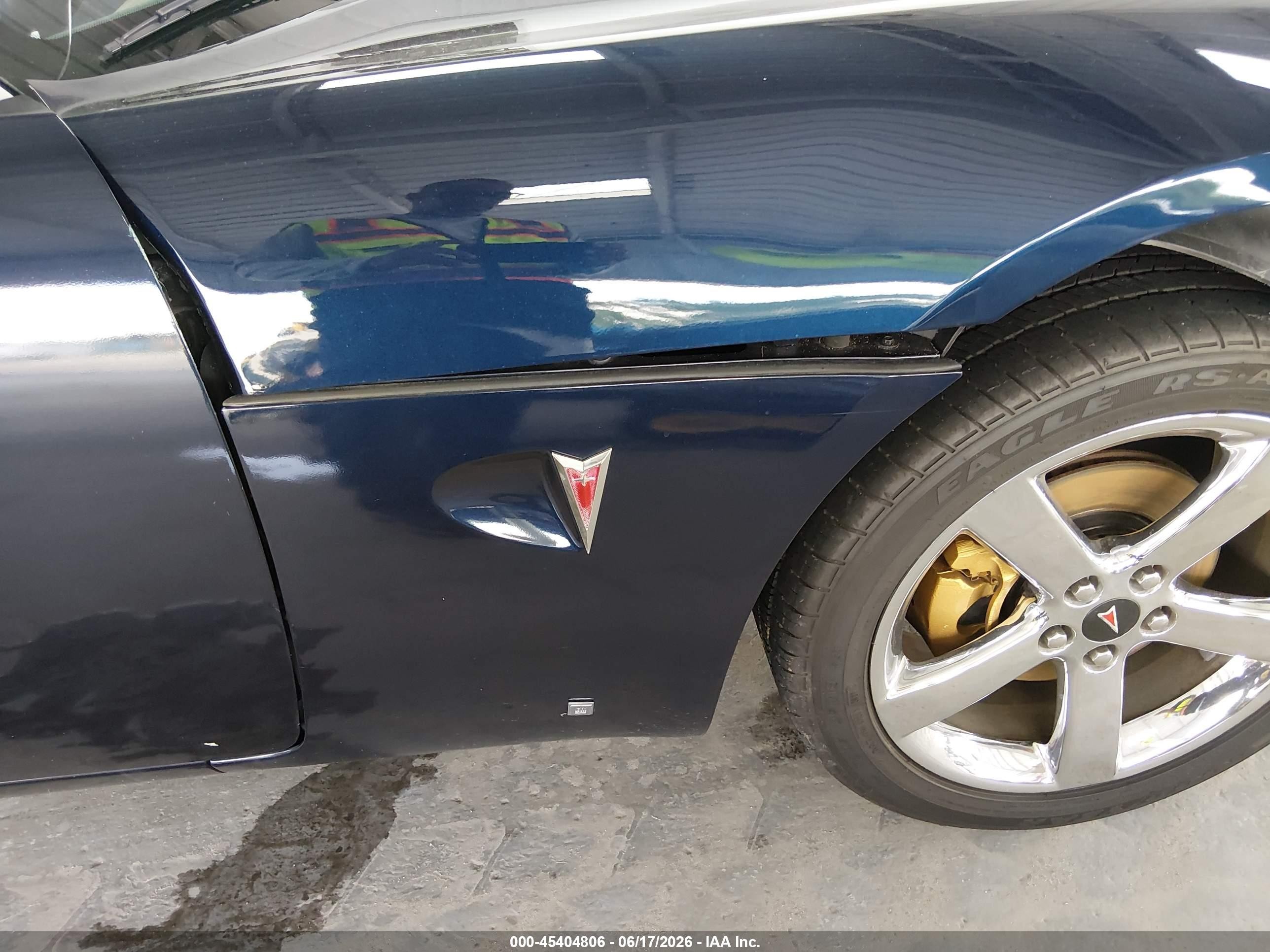 2007 Pontiac Solstice   Blue vin: 1G2MB35B27Y113889