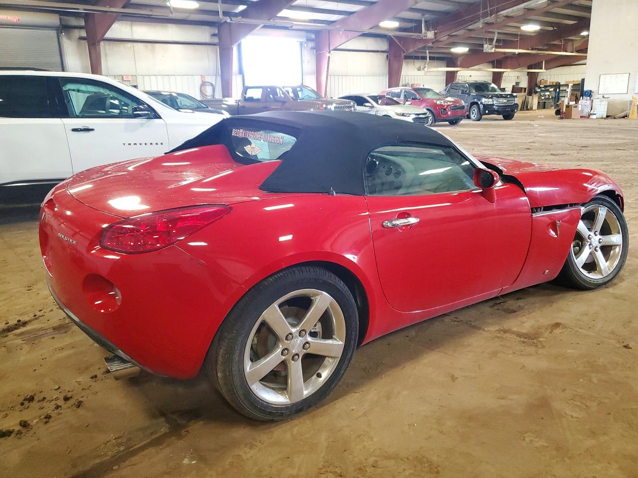 2007 Pontiac Solstice Red vin: 1G2MB35B27Y126108