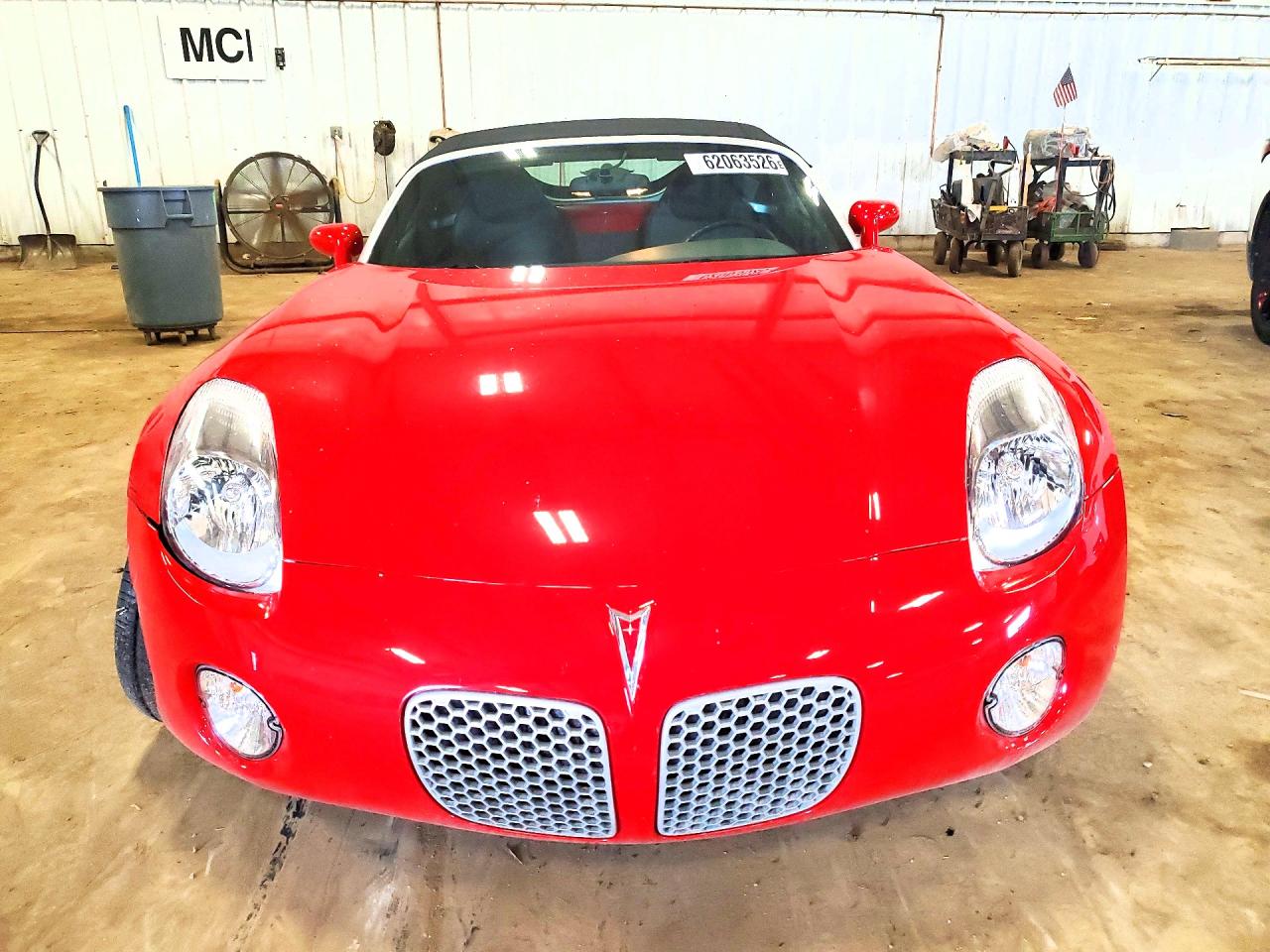 2007 Pontiac Solstice Red vin: 1G2MB35B27Y126108