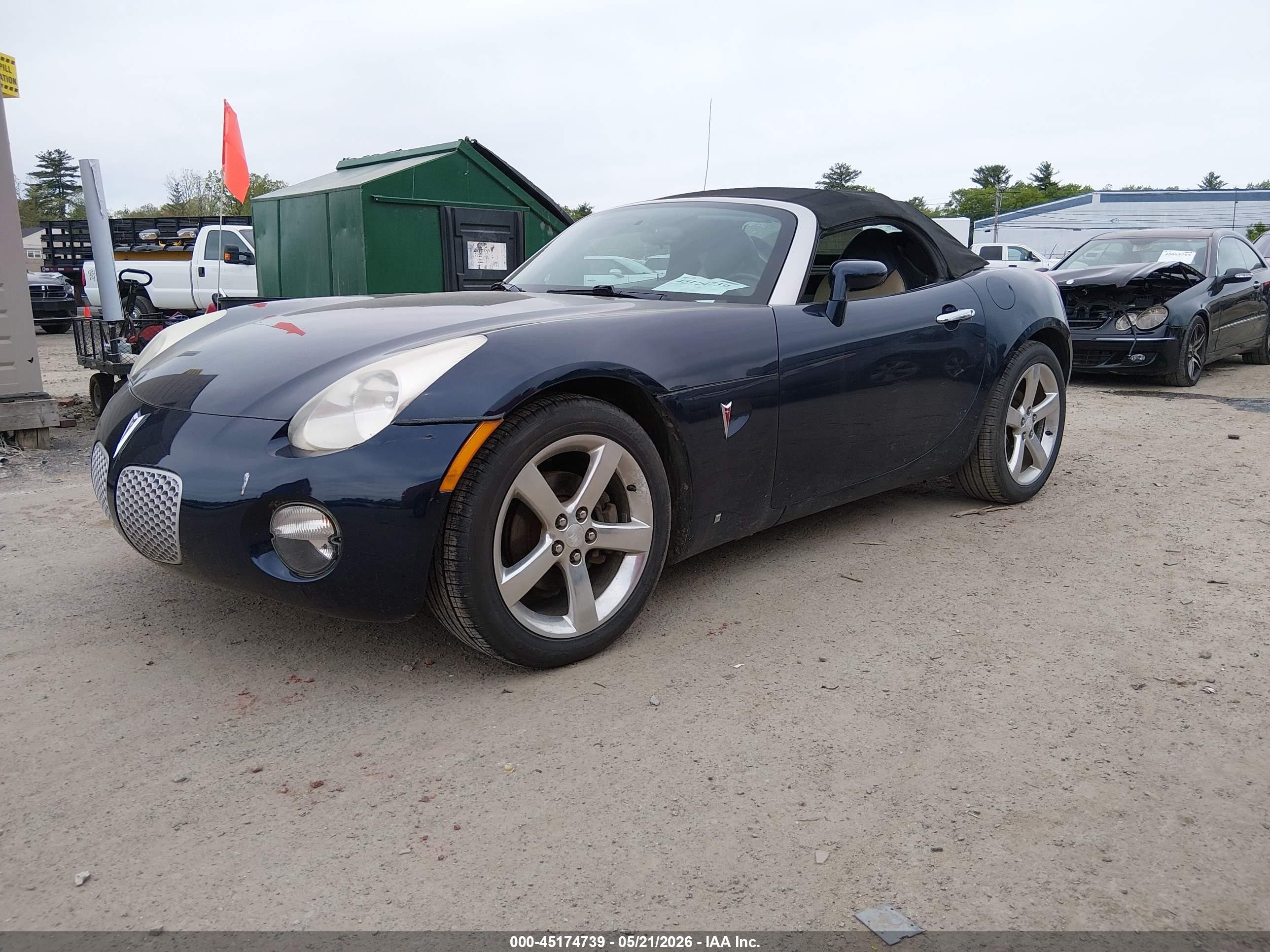 2006 Pontiac Solstice   Navy vin: 1G2MB35B36Y115648