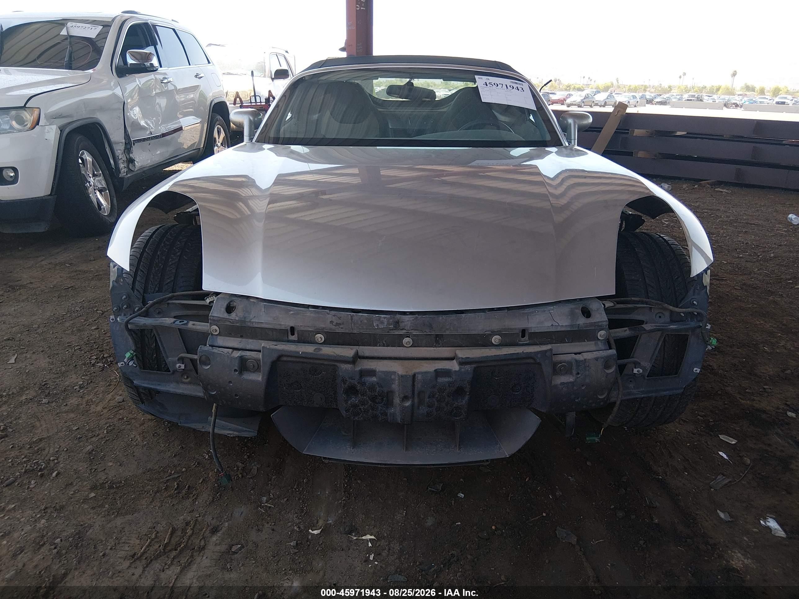 2006 Pontiac Solstice   Silver vin: 1G2MB35B36Y116301