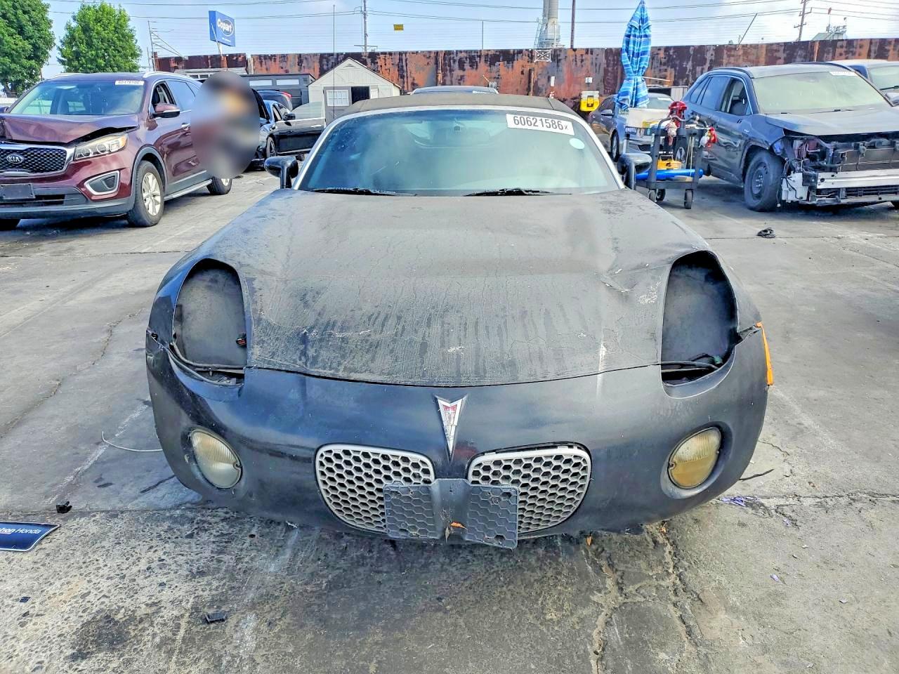 2007 Pontiac Solstice Черный vin: 1G2MB35B37Y105946