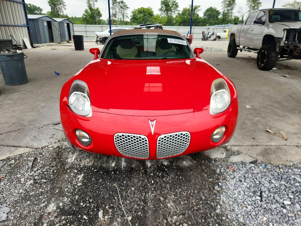 2007 Pontiac Solstice Red vin: 1G2MB35B47Y107589