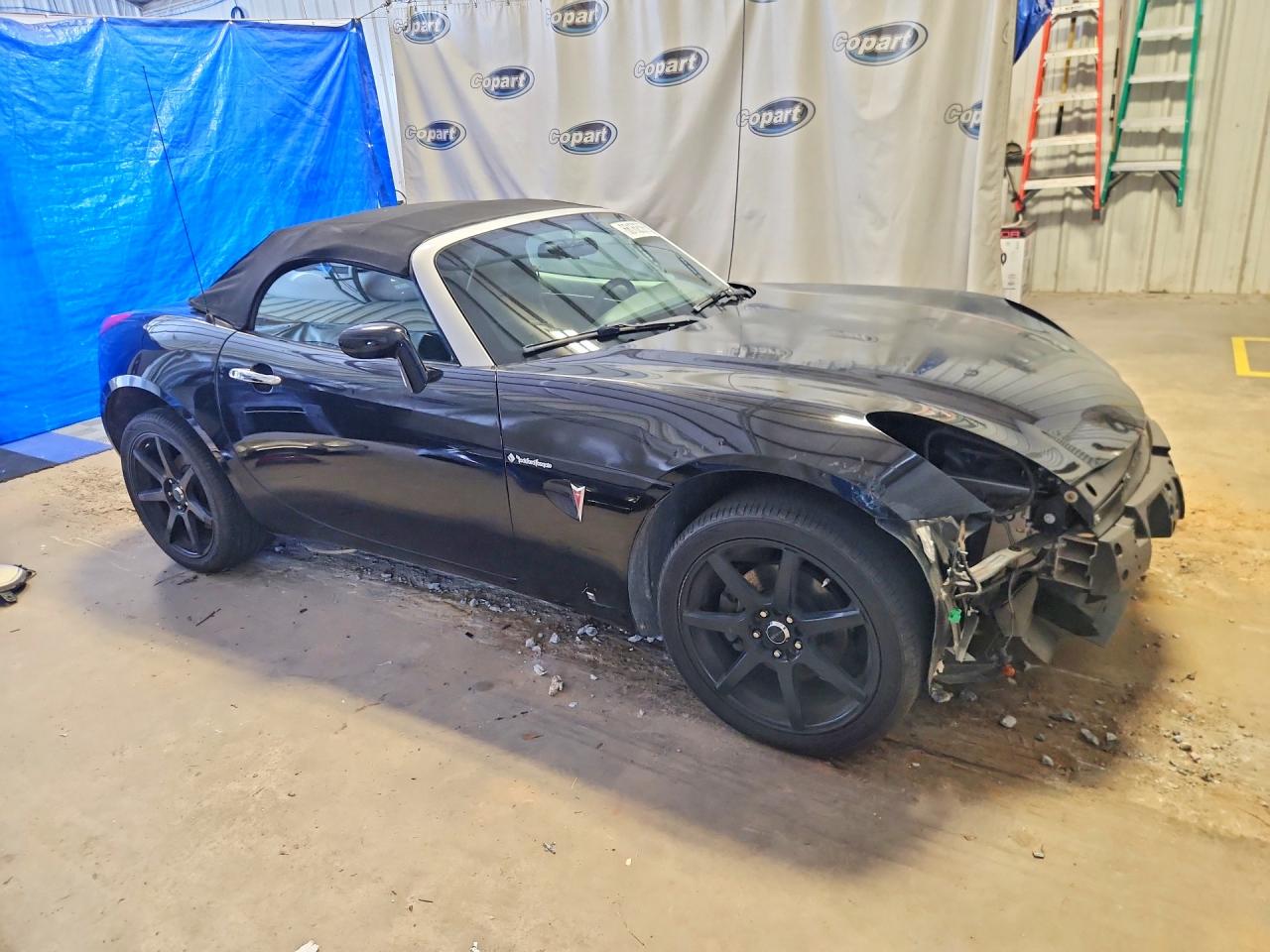 2007 Pontiac Solstice Черный vin: 1G2MB35B47Y141953