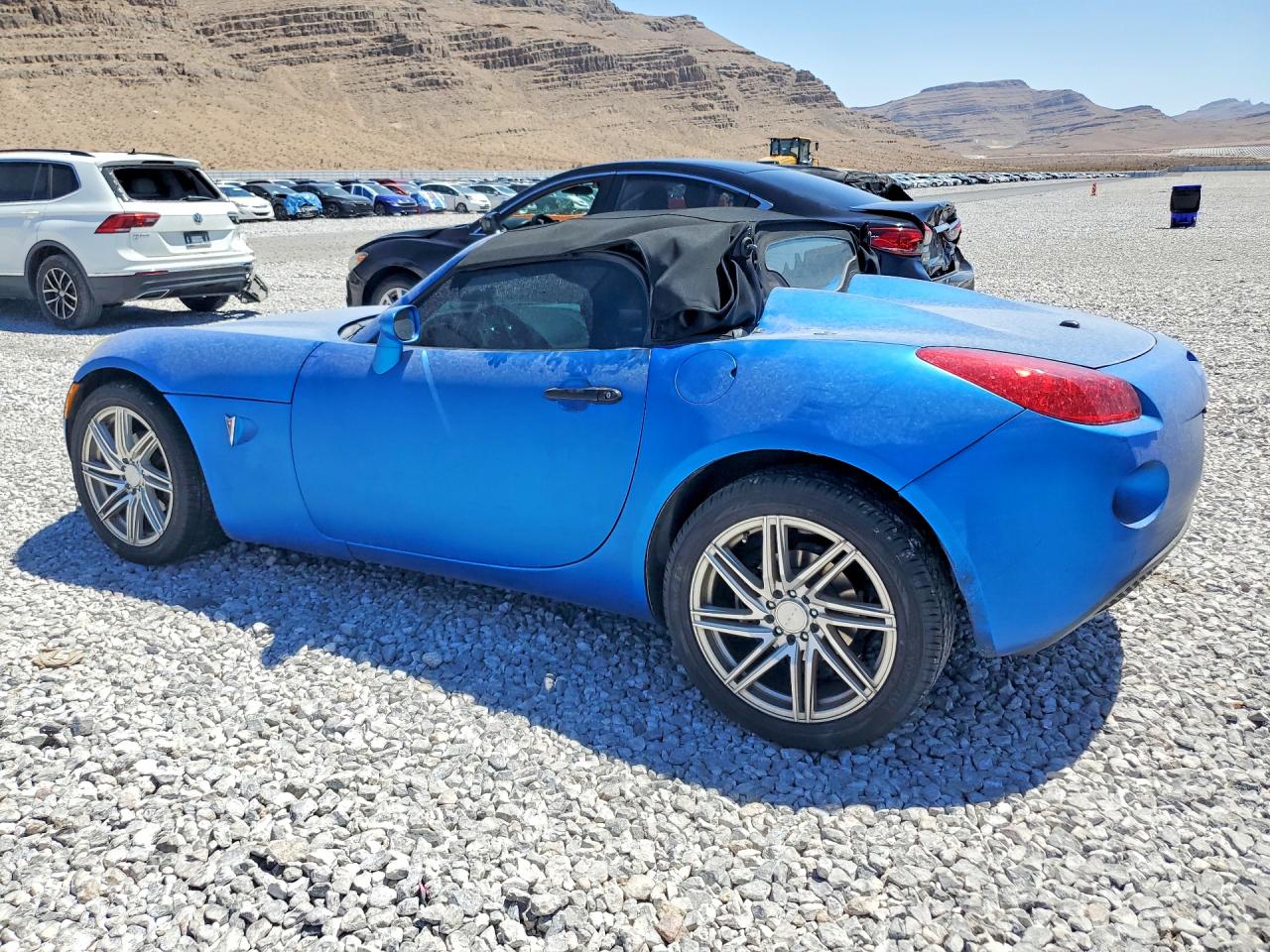 2007 Pontiac Solstice Blue vin: 1G2MB35B57Y107245