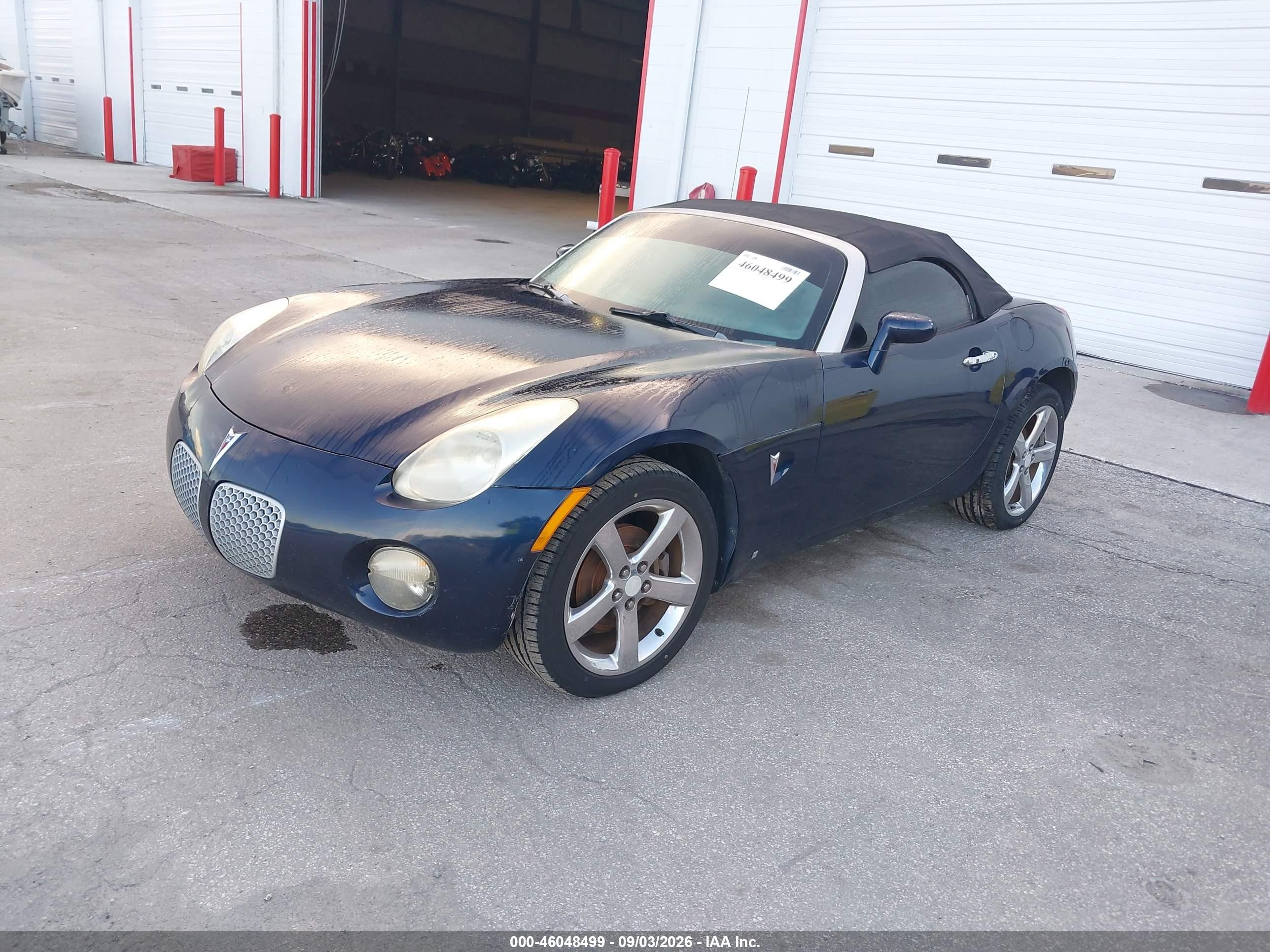 2006 Pontiac Solstice Blue vin: 1G2MB35B66Y112534