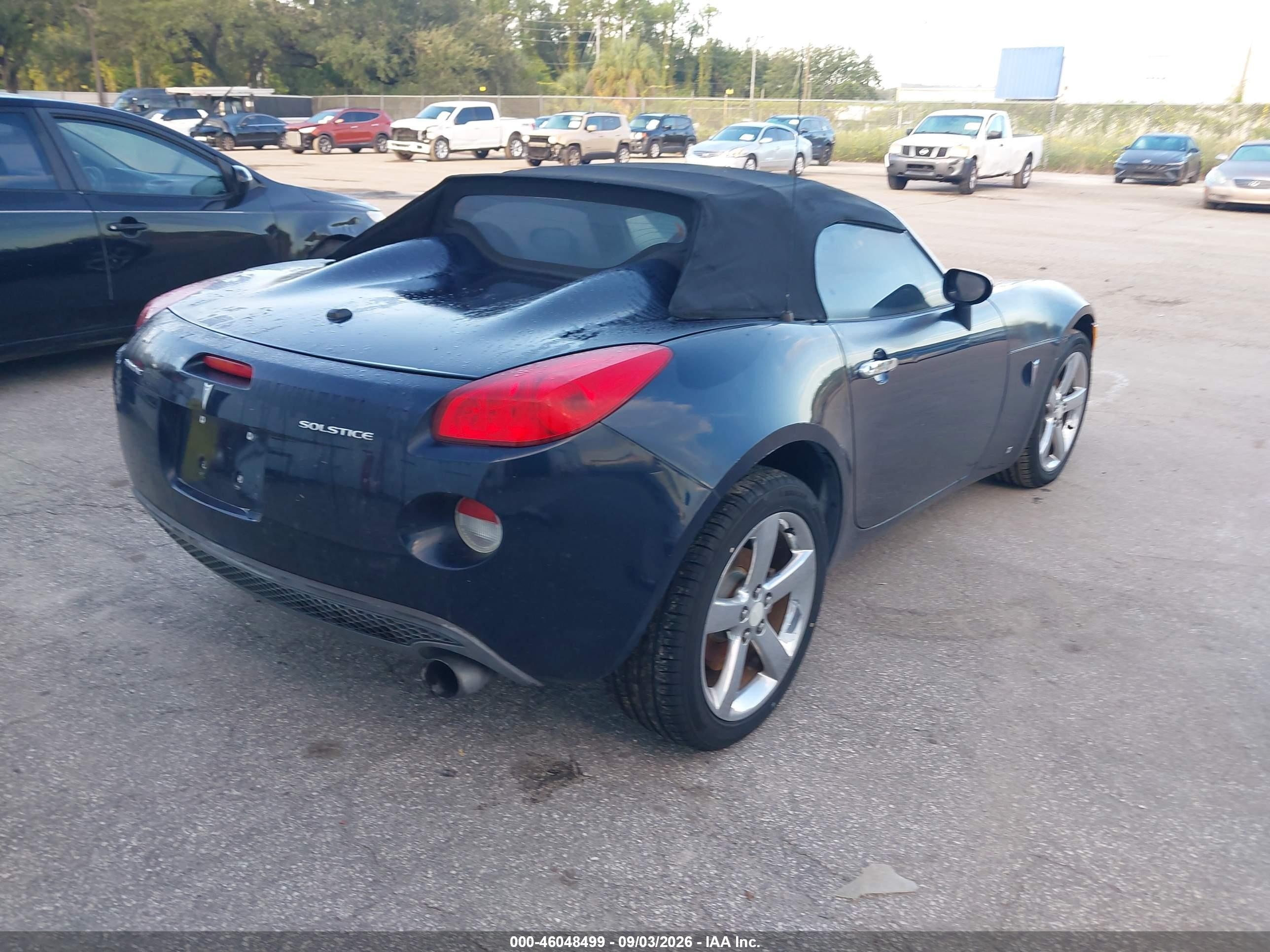2006 Pontiac Solstice Blue vin: 1G2MB35B66Y112534