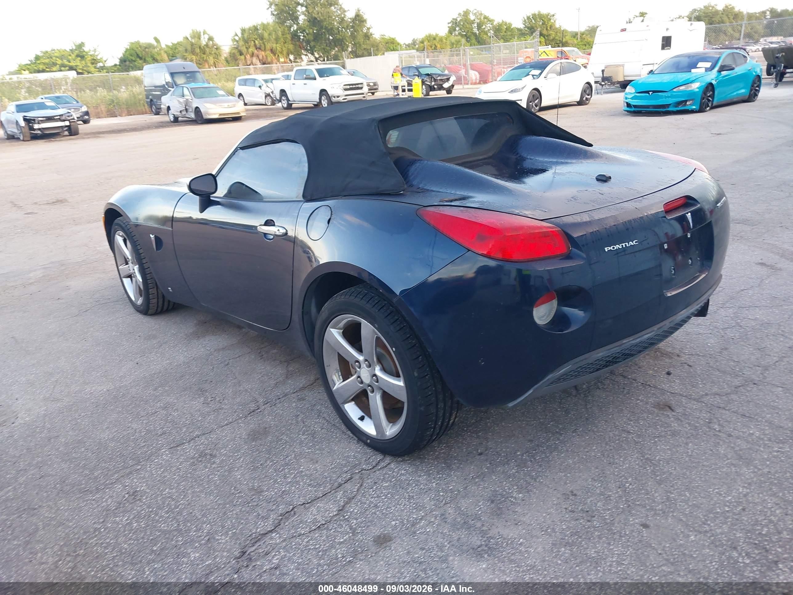 2006 Pontiac Solstice Blue vin: 1G2MB35B66Y112534