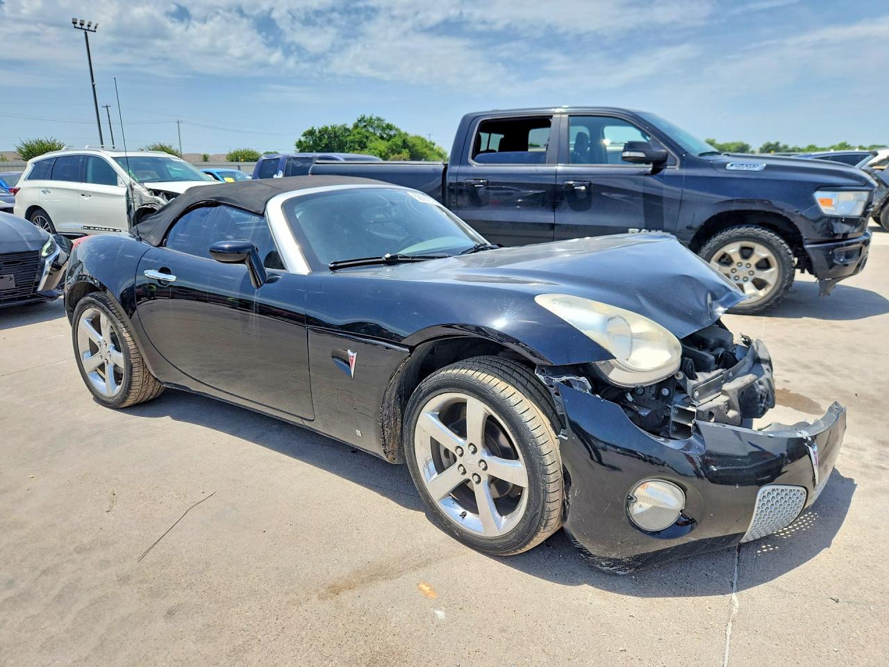 2007 Pontiac Solstice Black vin: 1G2MB35B67Y108646