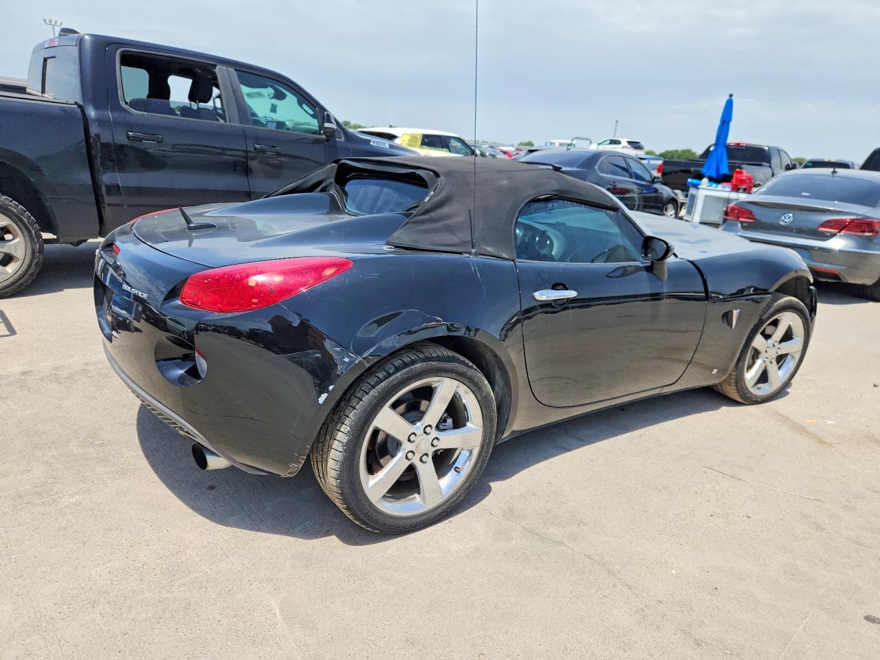 2007 Pontiac Solstice Black vin: 1G2MB35B67Y108646