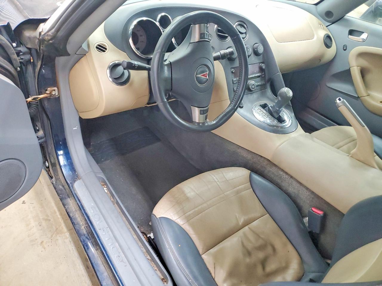 2007 Pontiac Solstice Blue vin: 1G2MB35B77Y113032