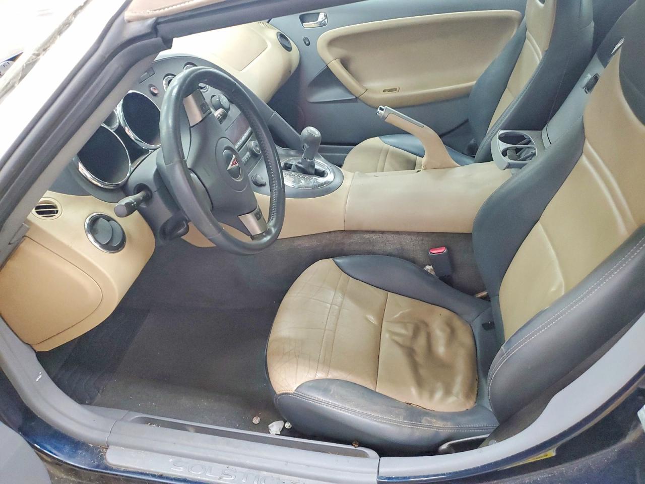 2007 Pontiac Solstice Blue vin: 1G2MB35B77Y113032
