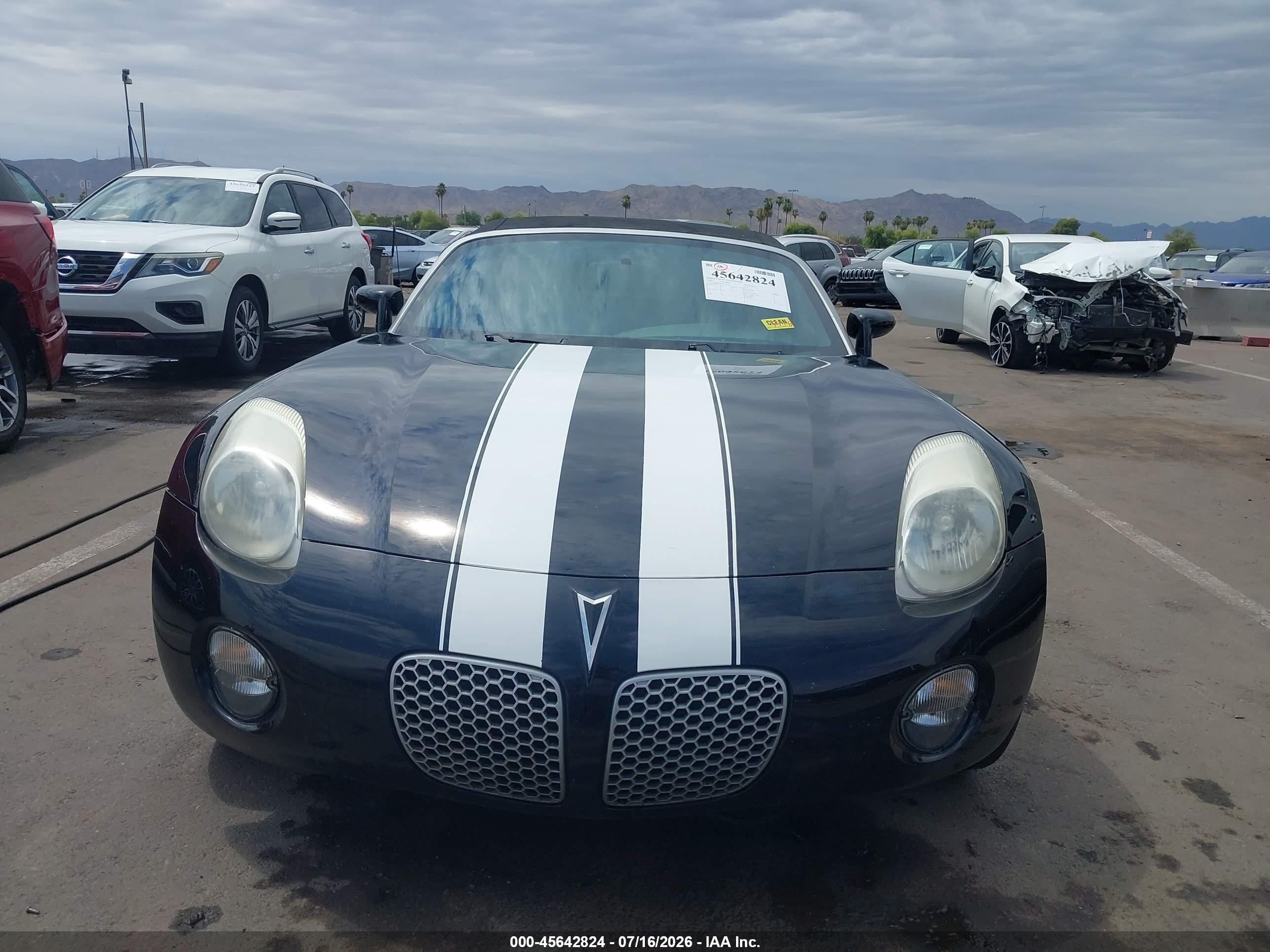 2008 Pontiac Solstice   Black vin: 1G2MB35B78Y120211