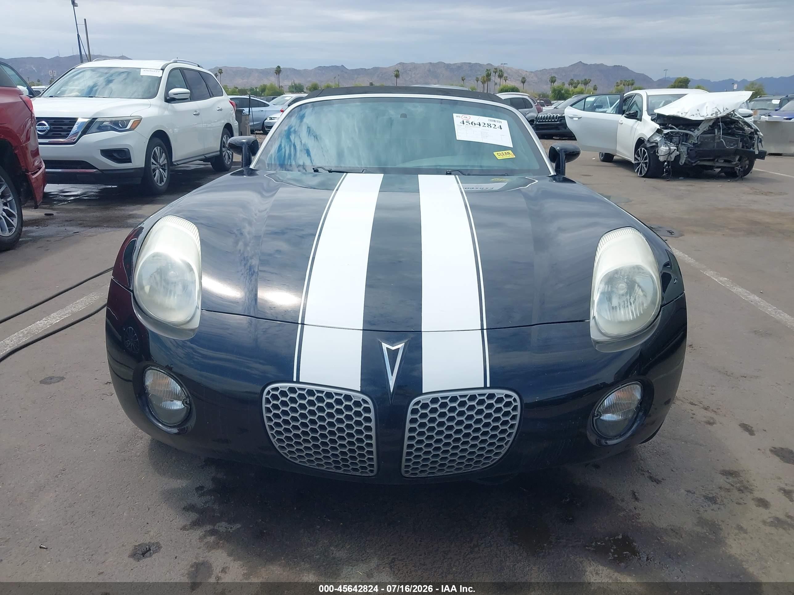 2008 Pontiac Solstice   Black vin: 1G2MB35B78Y120211