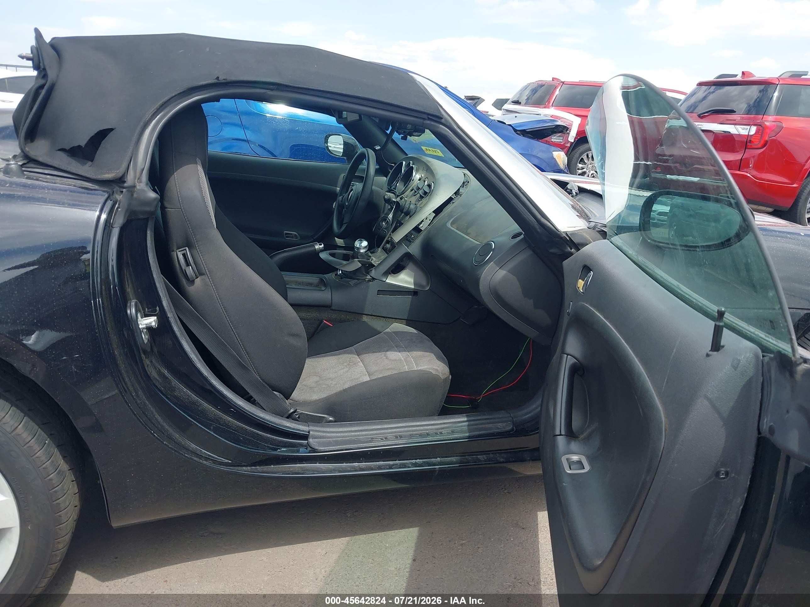 2008 Pontiac Solstice   Black vin: 1G2MB35B78Y120211