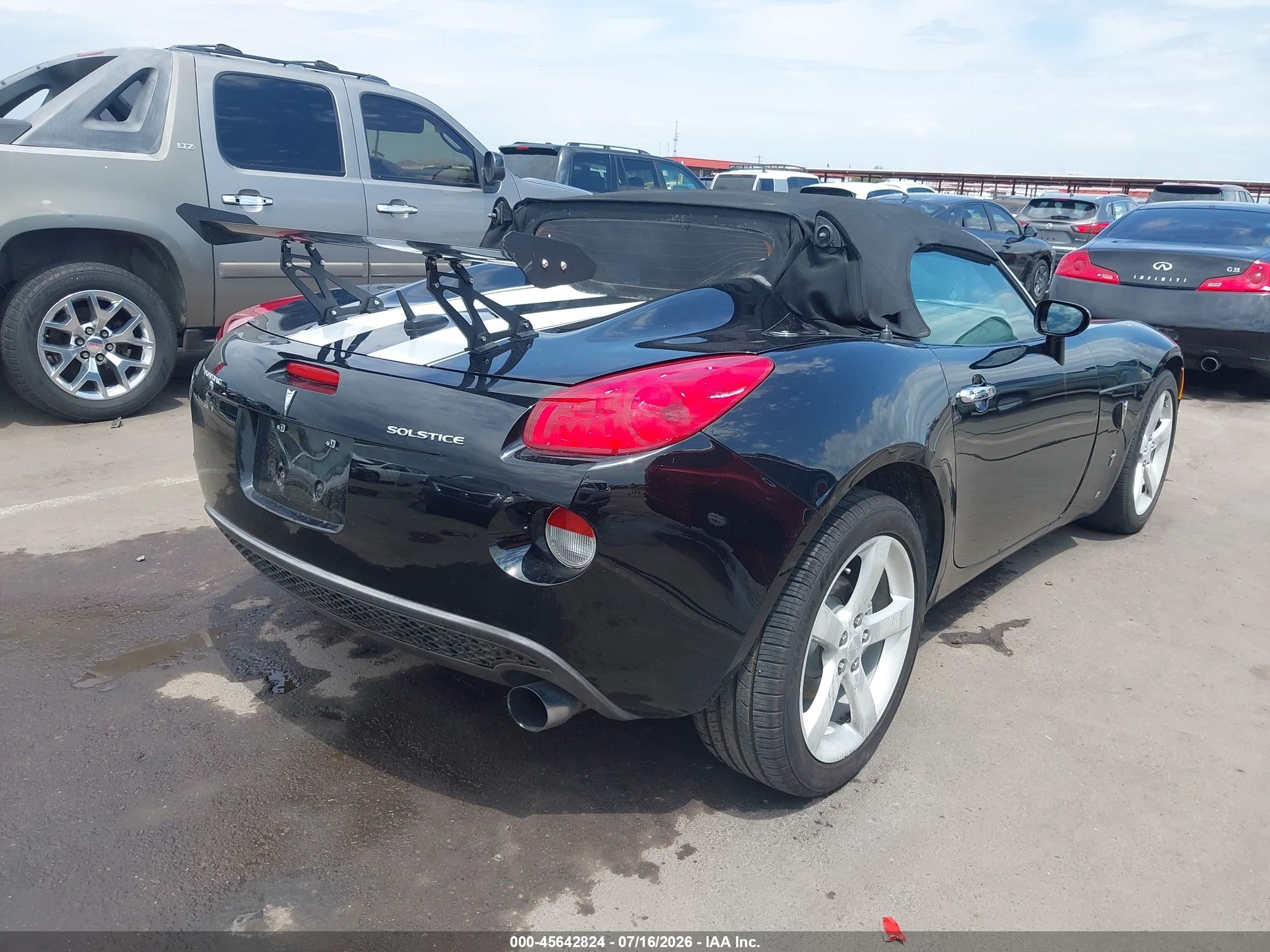 2008 Pontiac Solstice   Black vin: 1G2MB35B78Y120211