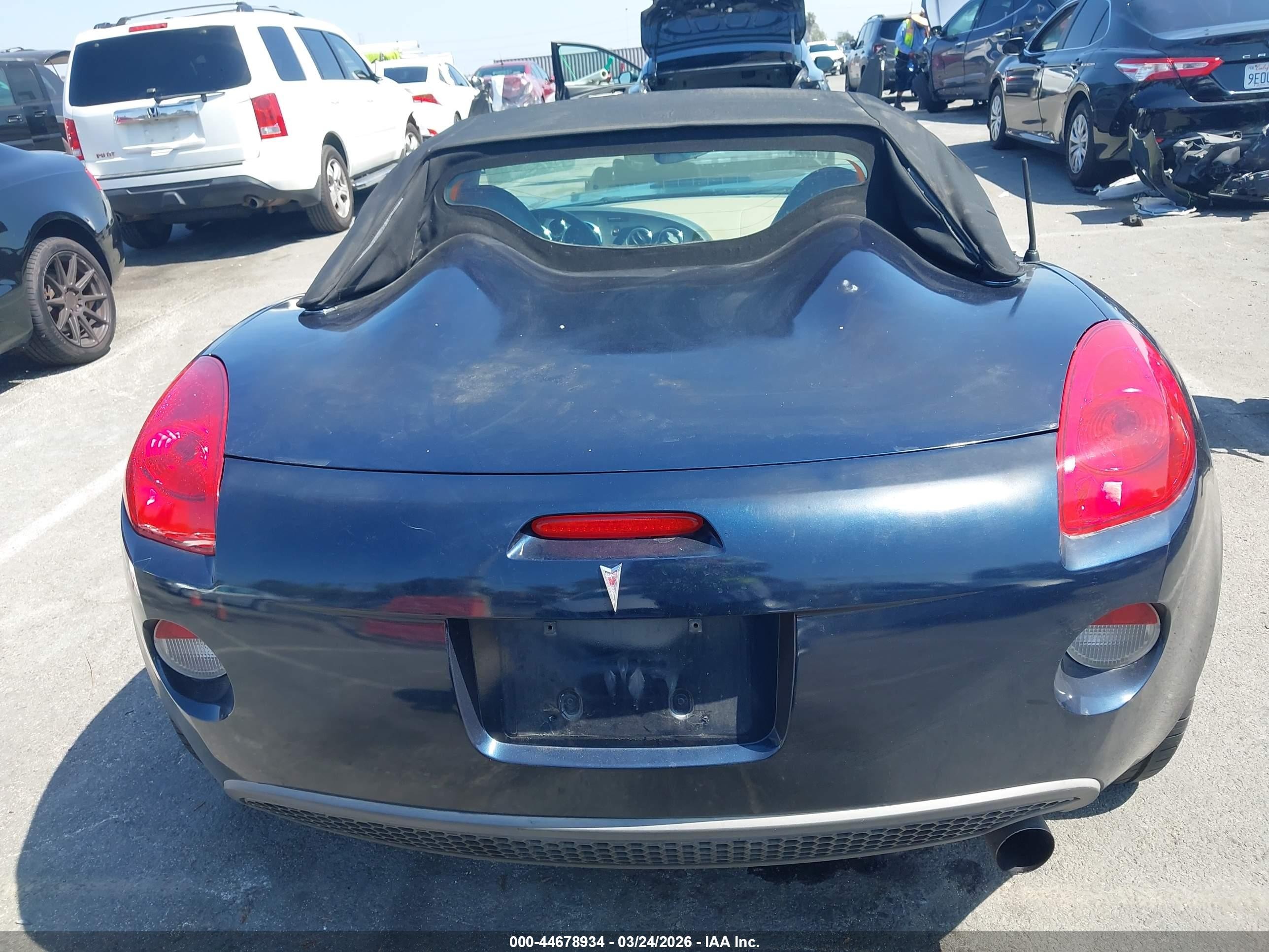 2006 Pontiac Solstice Синий vin: 1G2MB35B86Y114303