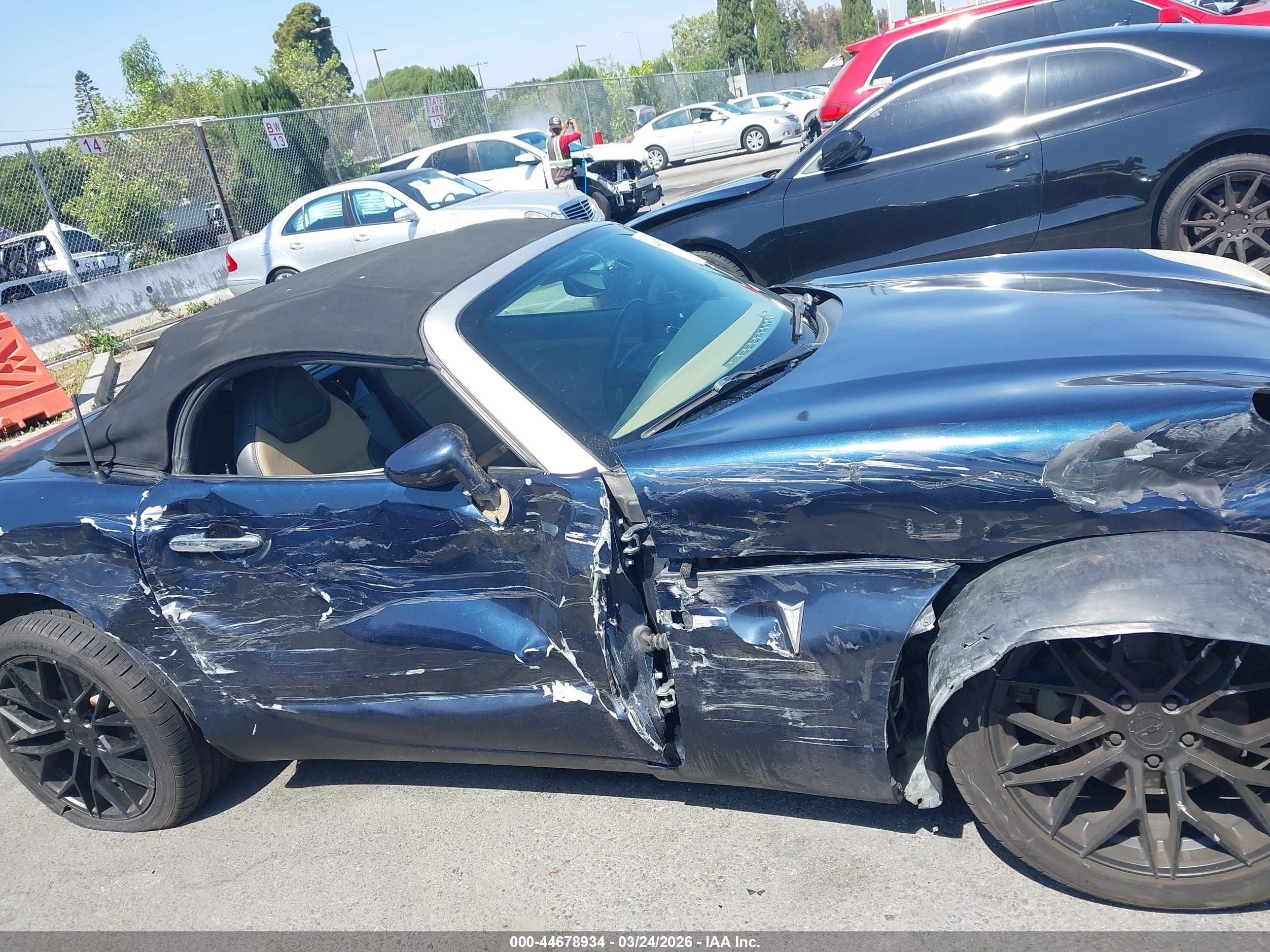 2006 Pontiac Solstice Синий vin: 1G2MB35B86Y114303