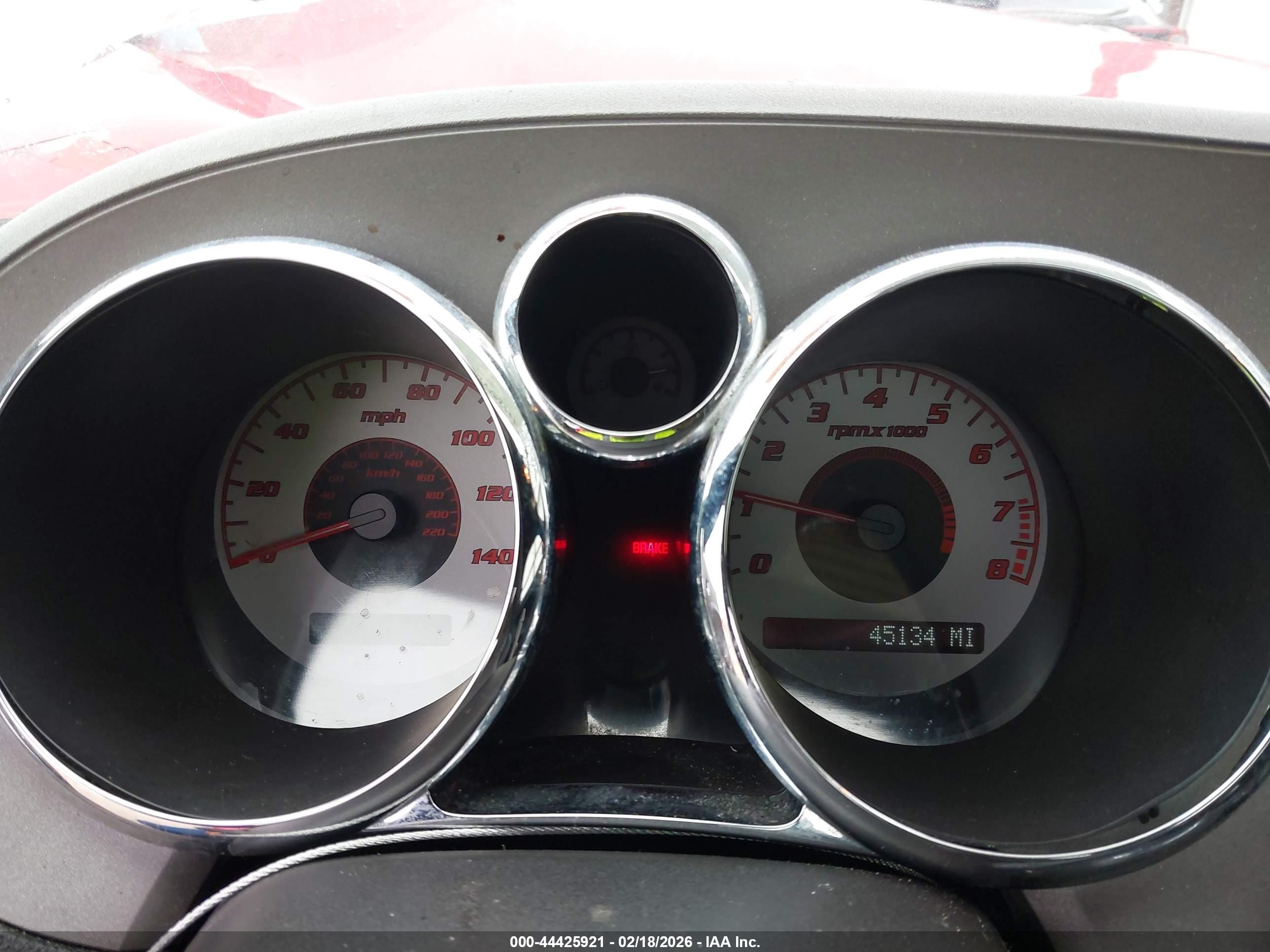 2007 Pontiac Solstice   Red vin: 1G2MB35B87Y104503