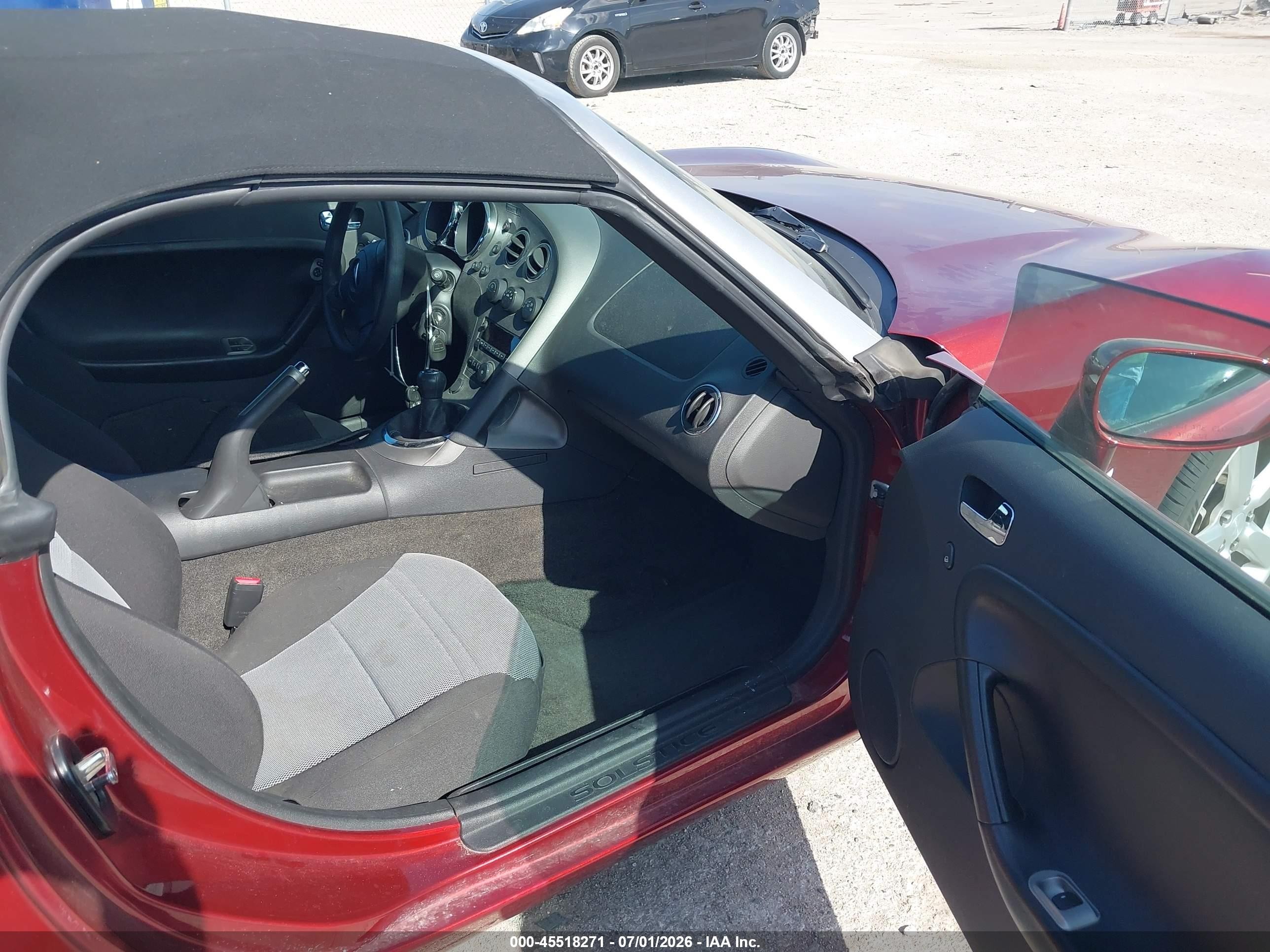 2009 Pontiac Solstice   Red vin: 1G2MB35B89Y107386
