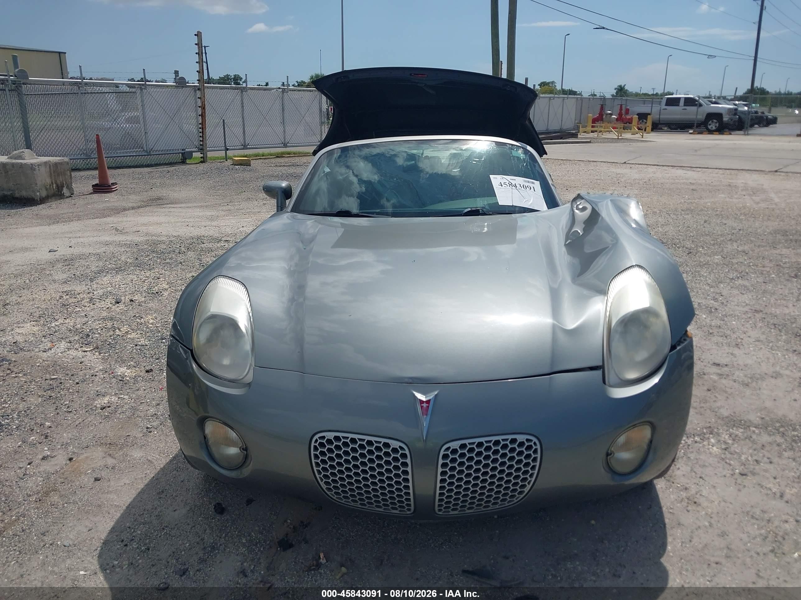 2007 Pontiac Solstice   Gray vin: 1G2MB35B97Y114599