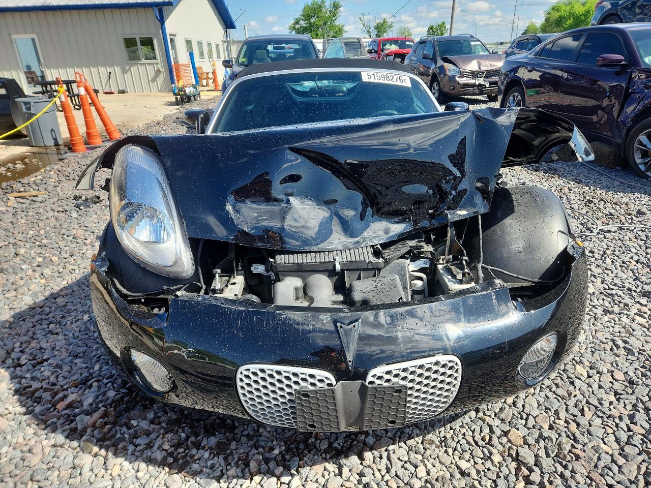 2007 Pontiac Solstice Black vin: 1G2MB35B97Y115378