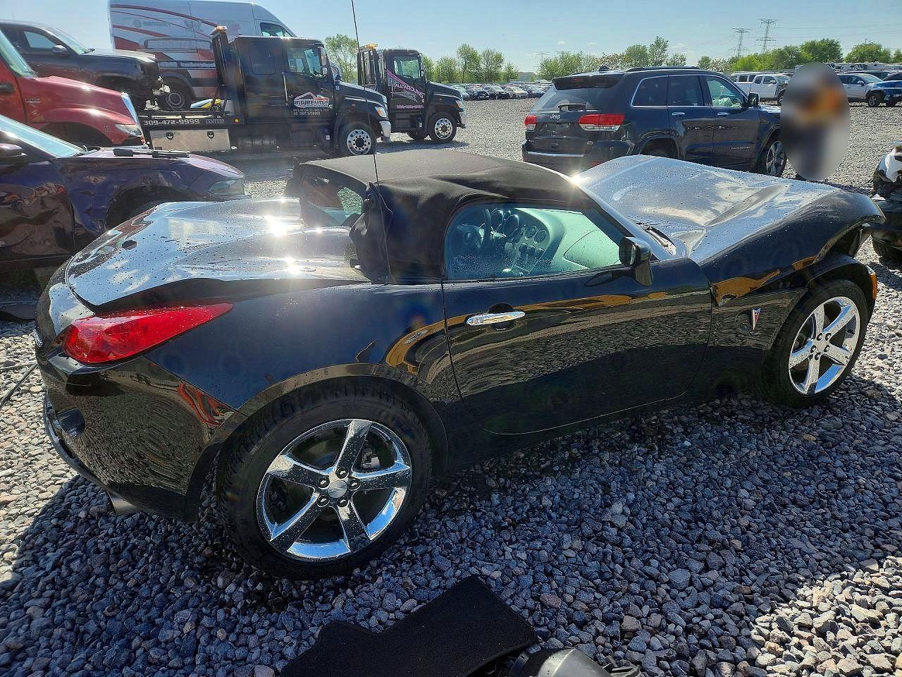 2007 Pontiac Solstice Black vin: 1G2MB35B97Y115378