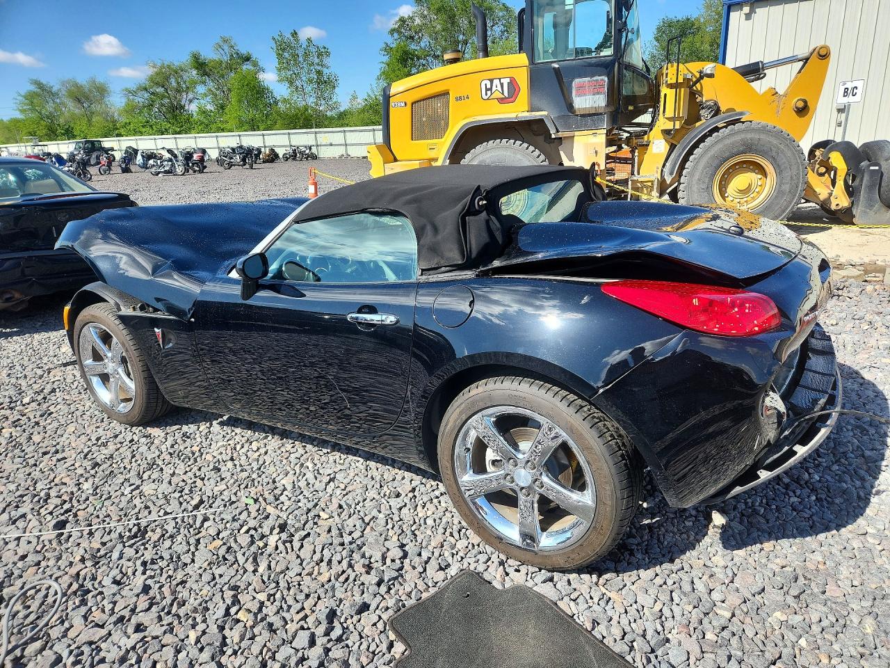 2007 Pontiac Solstice Black vin: 1G2MB35B97Y115378