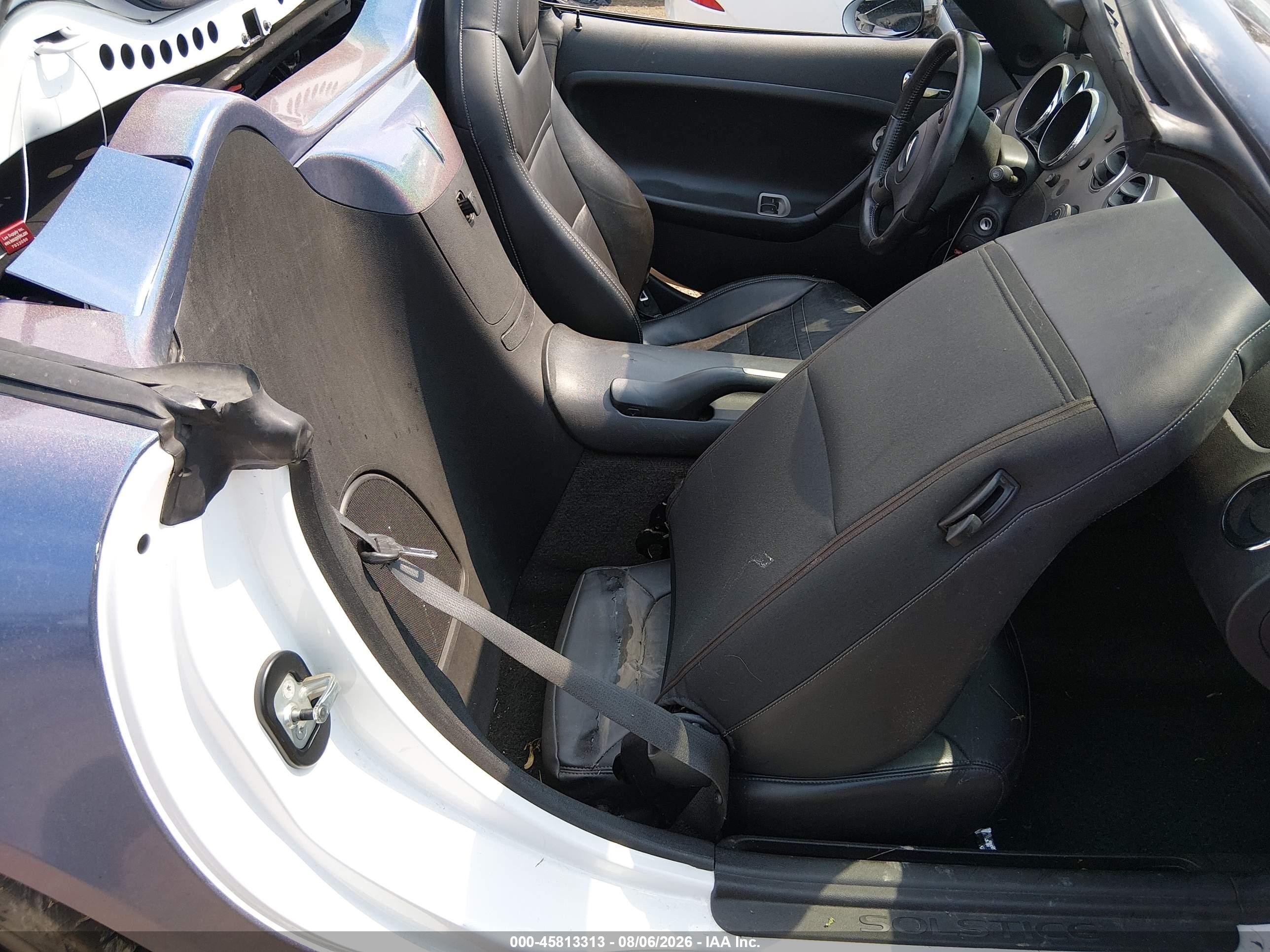 2007 Pontiac Solstice   Blue vin: 1G2MB35B97Y137378