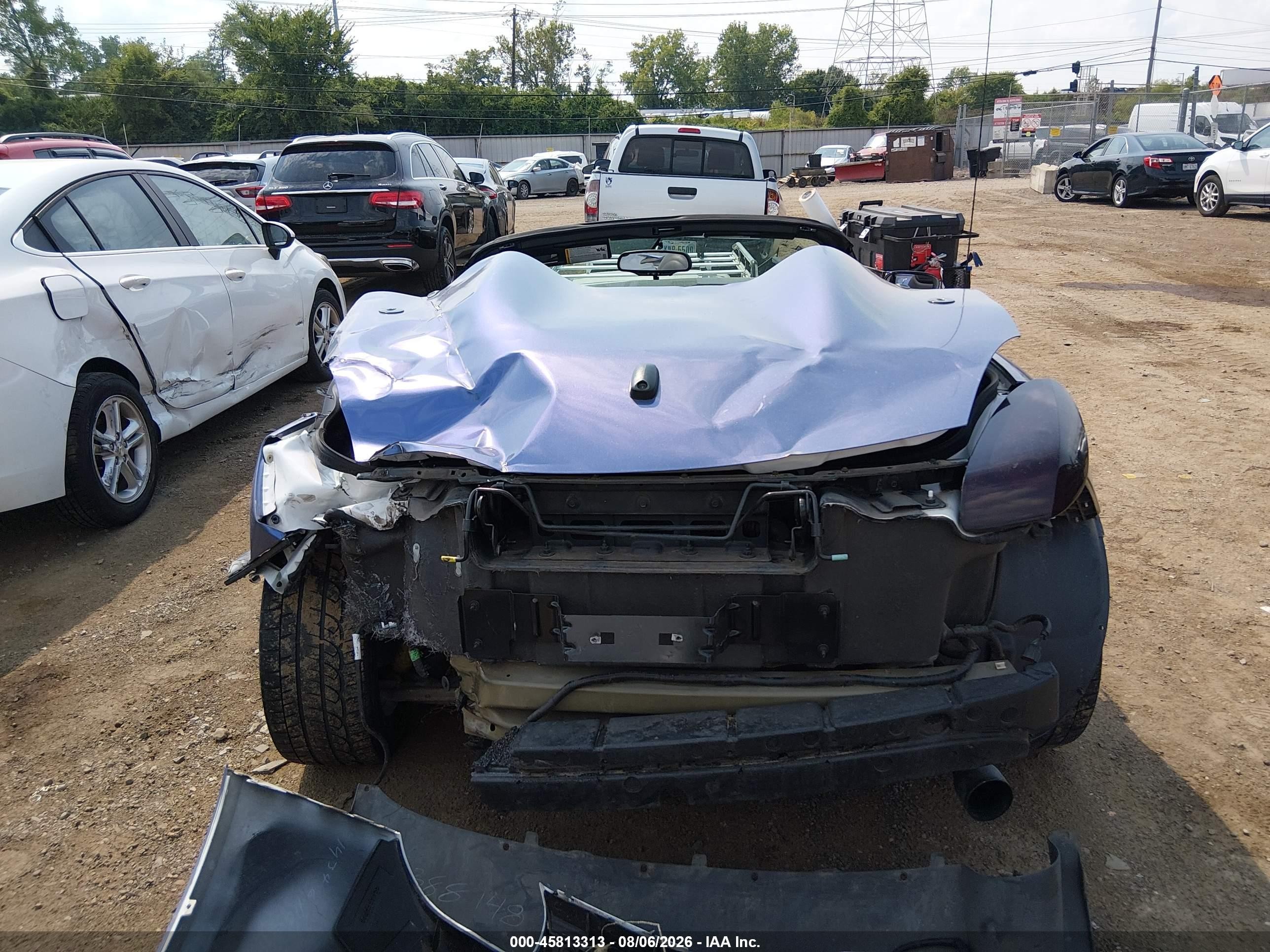 2007 Pontiac Solstice   Blue vin: 1G2MB35B97Y137378
