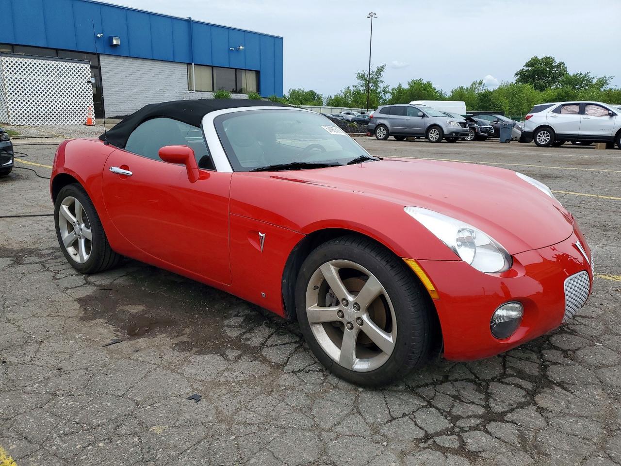 2006 Pontiac Solstice Red vin: 1G2MB35BX6Y118837