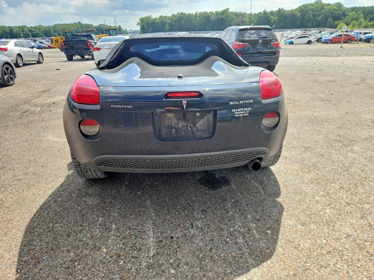 2007 Pontiac Solstice Черный vin: 1G2MB35BX7Y106656