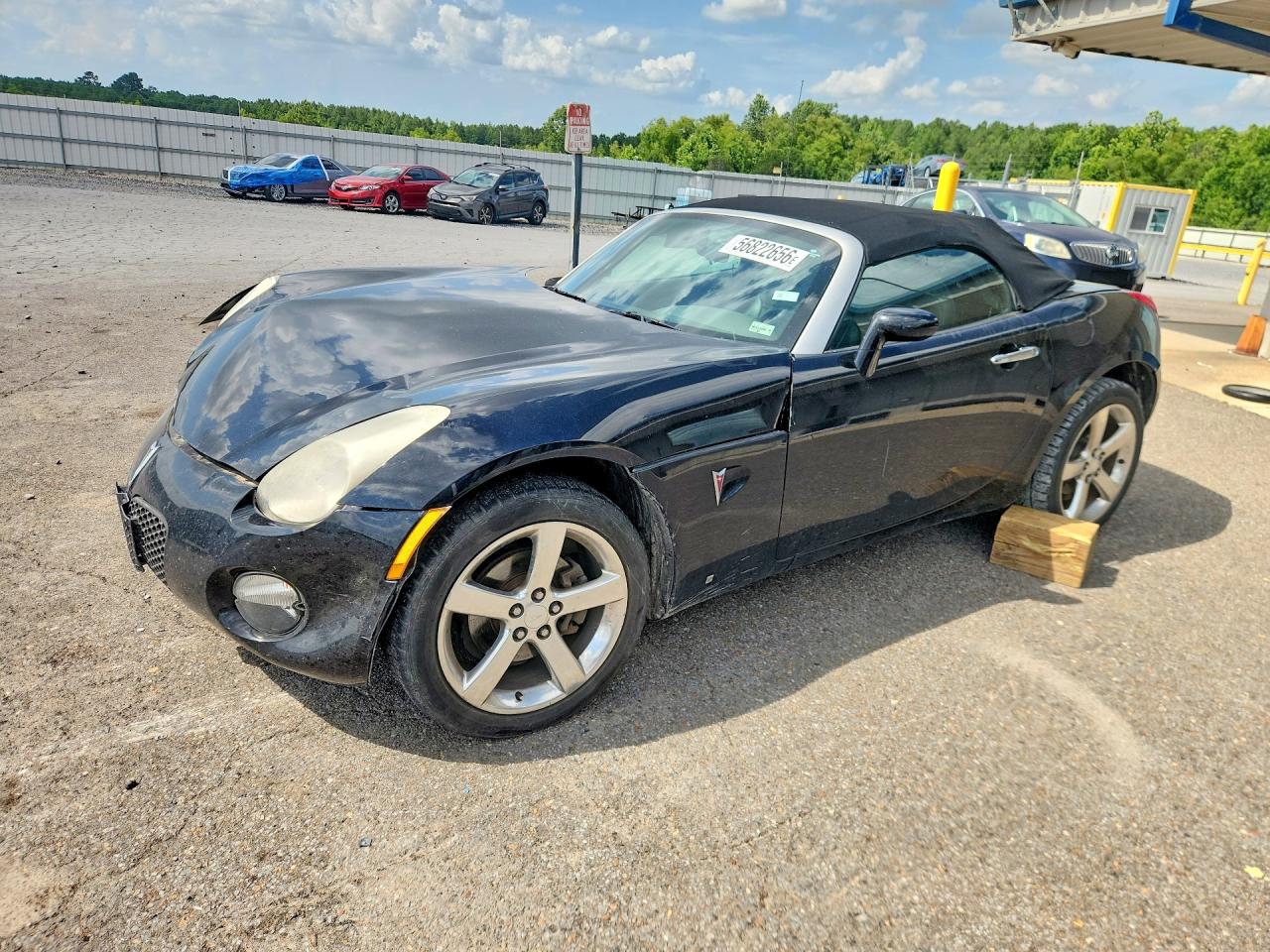 2007 Pontiac Solstice Black vin: 1G2MB35BX7Y106656