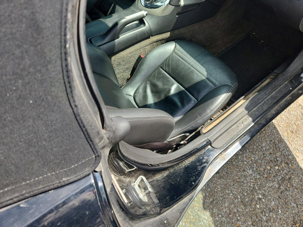 2007 Pontiac Solstice Черный vin: 1G2MB35BX7Y106656