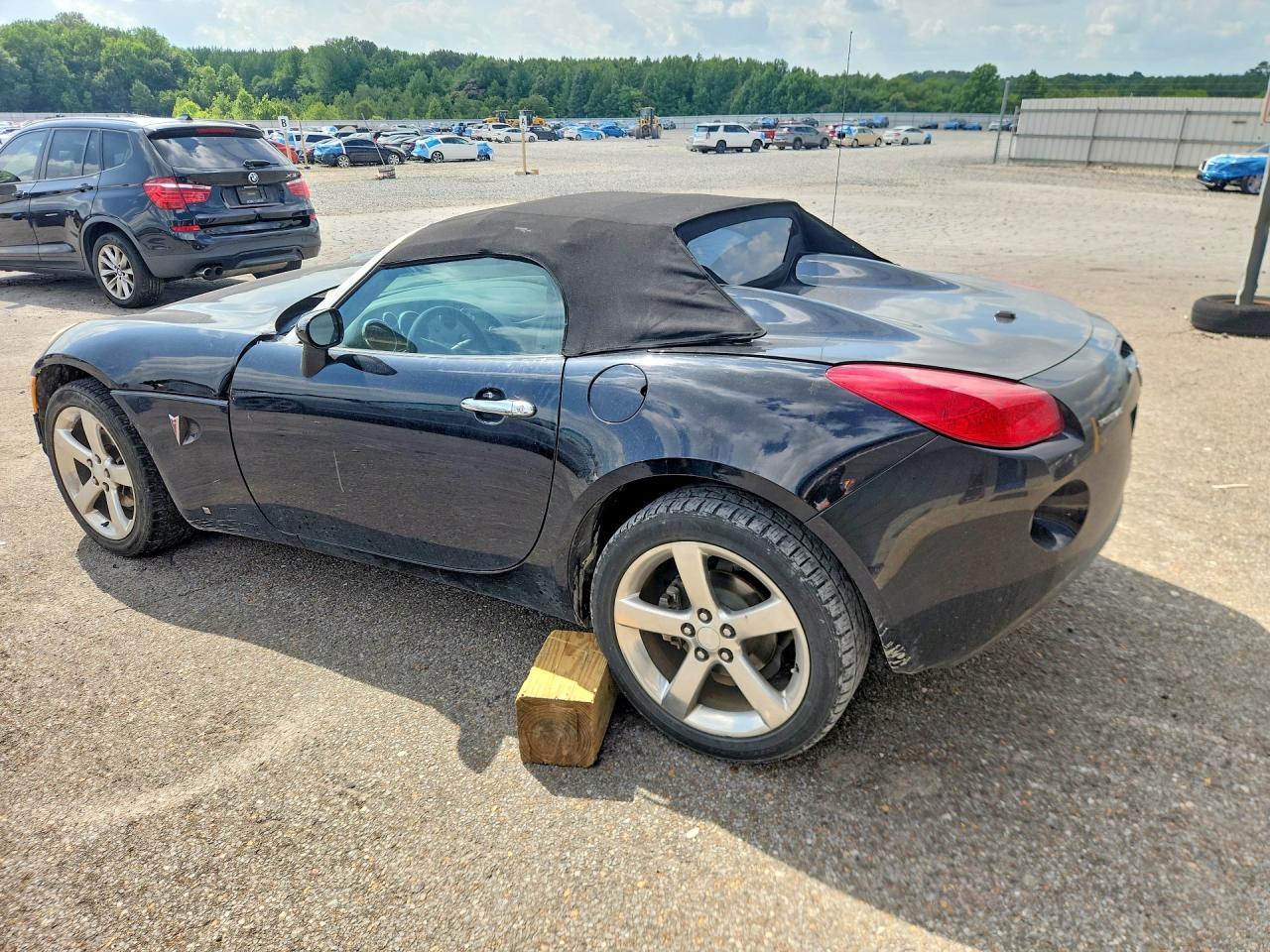 2007 Pontiac Solstice Черный vin: 1G2MB35BX7Y106656