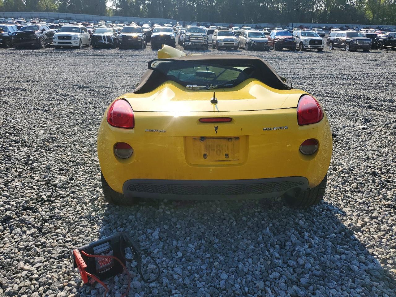 2008 Pontiac Solstice Convertible Yellow vin: 1G2MC35B08Y122296