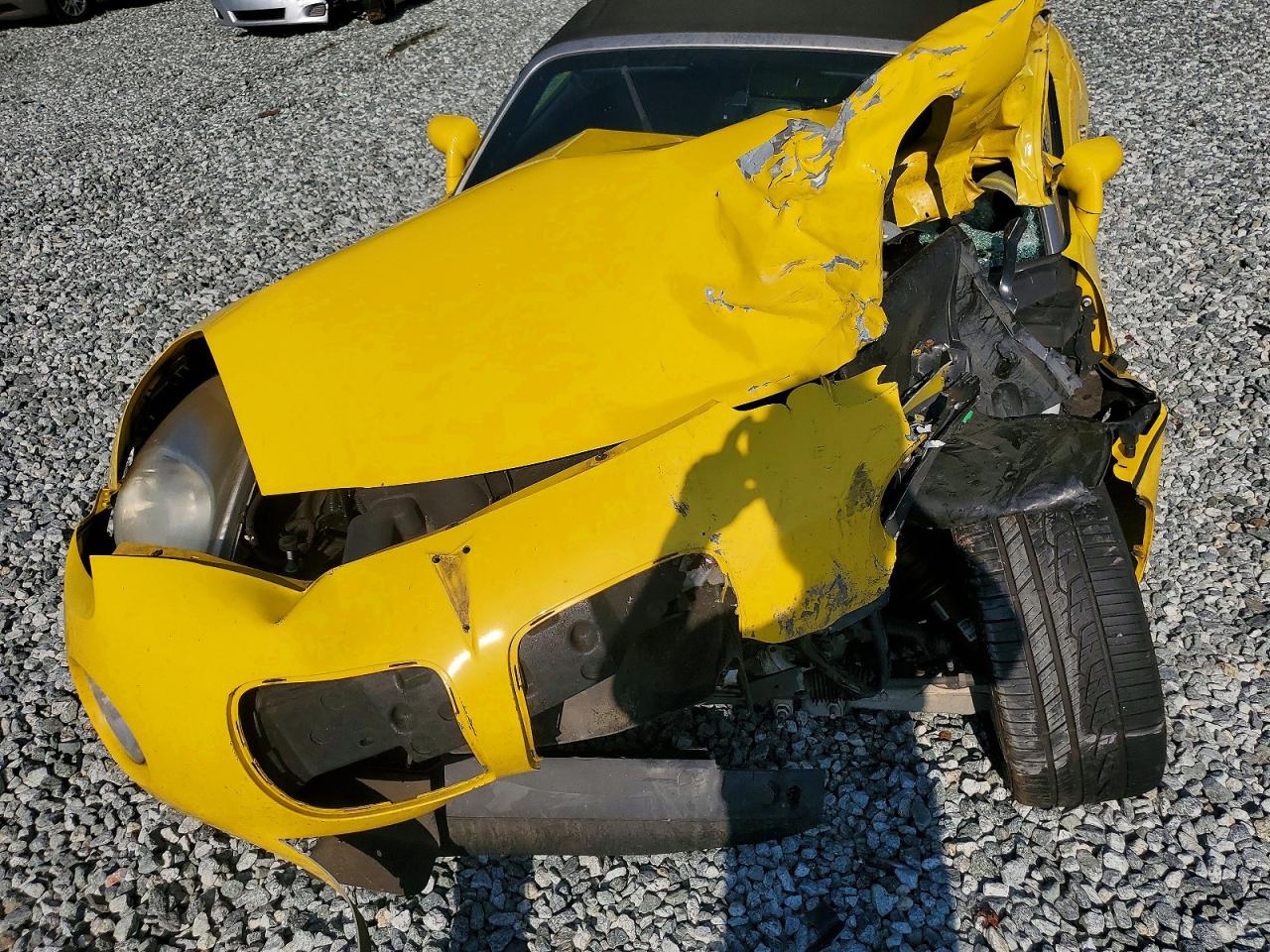2008 Pontiac Solstice Convertible Yellow vin: 1G2MC35B08Y122296