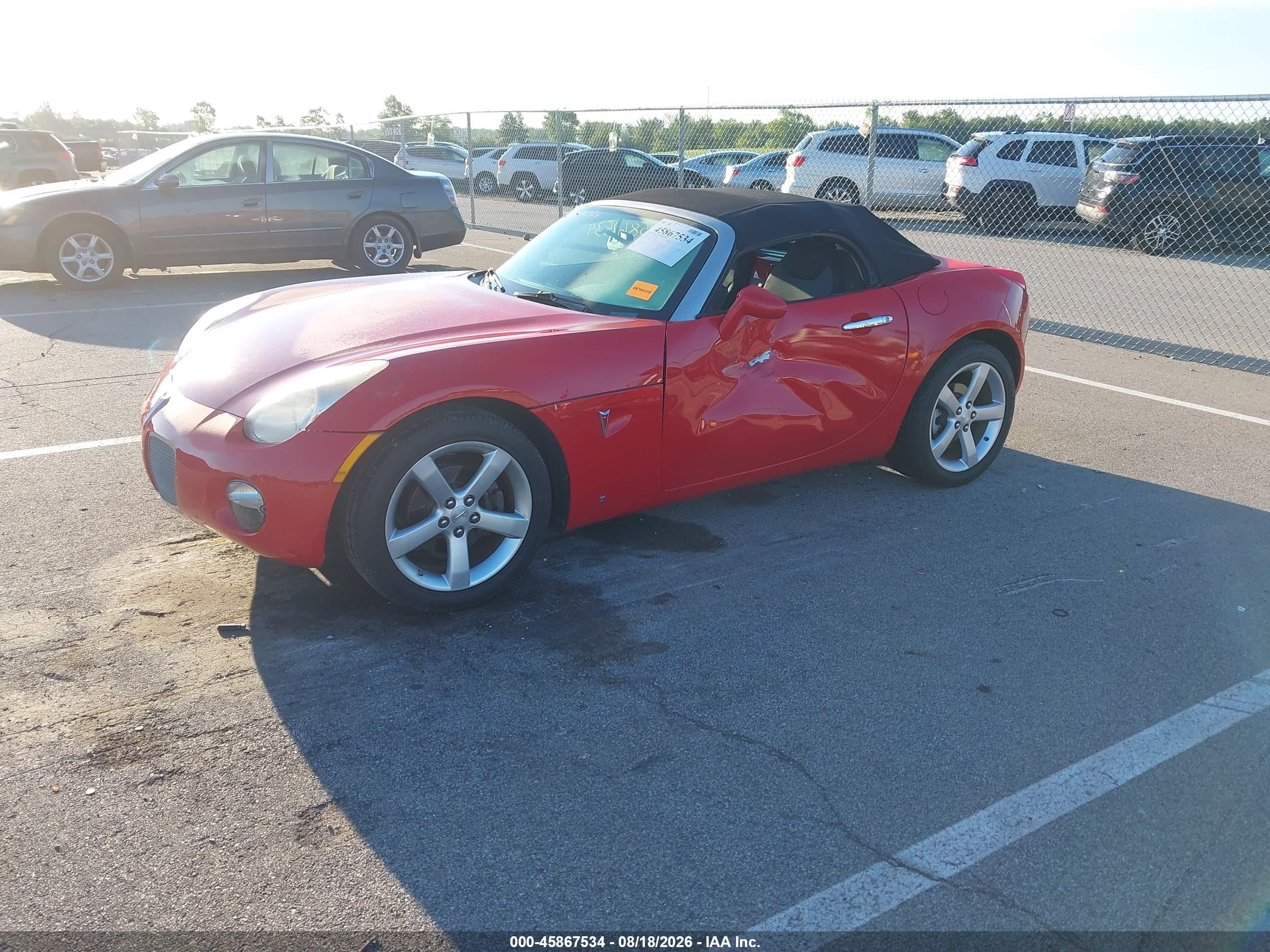 2008 Pontiac Solstice Красный vin: 1G2MC35B08Y131886