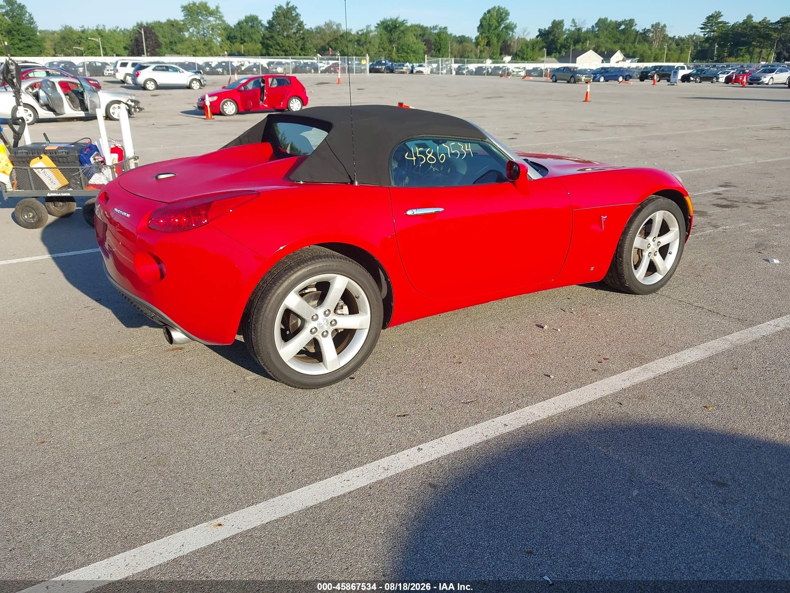 2008 Pontiac Solstice Красный vin: 1G2MC35B08Y131886